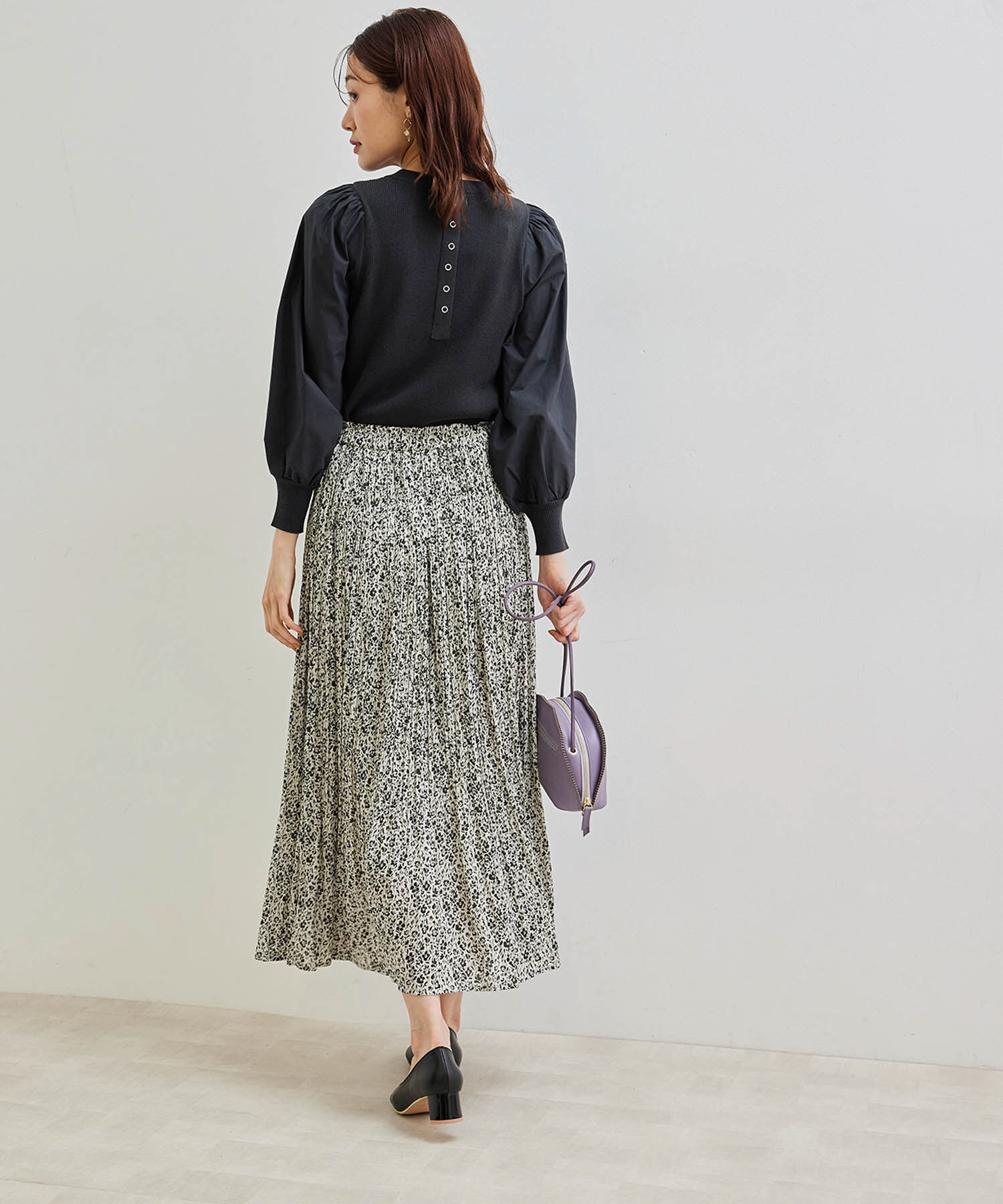 Rope&rsquo;Picnic「シアーナチュラル楊柳スカート」|スカート|