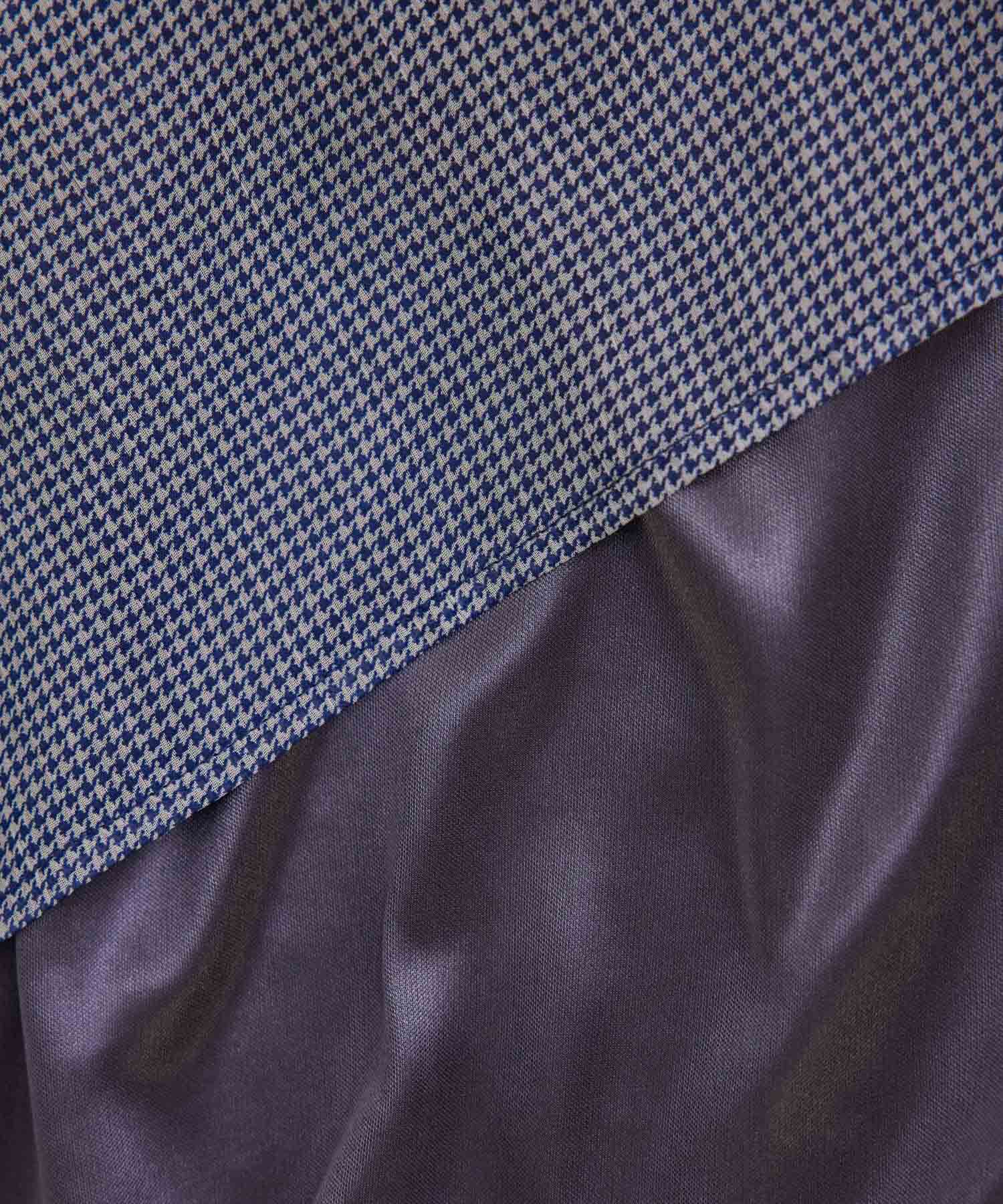 Rope&rsquo;Picnic「セットアップ対応/ガンクラブチェック楊柳シアースカート」|スカート|