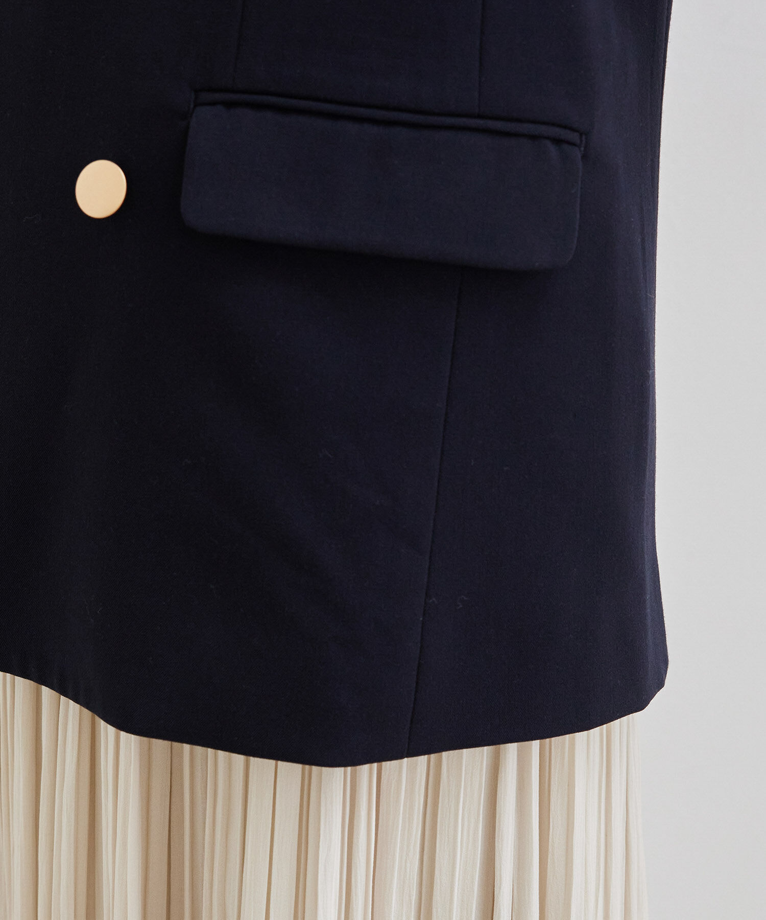 Rope&rsquo;Picnic「ゴールドボタンダブルジャケット」|テーラードジャケット|