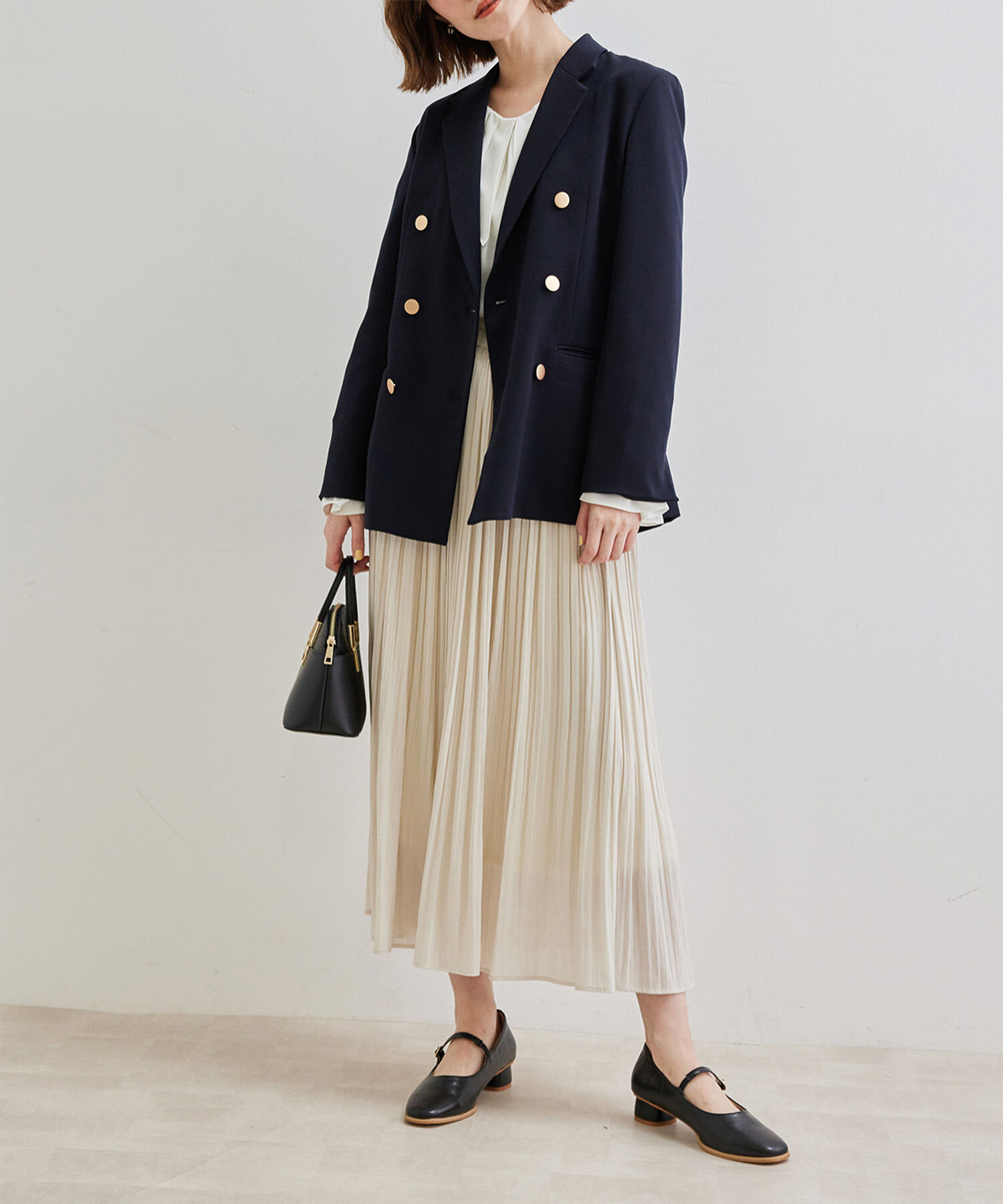 Rope&rsquo;Picnic「ゴールドボタンダブルジャケット」|テーラードジャケット|