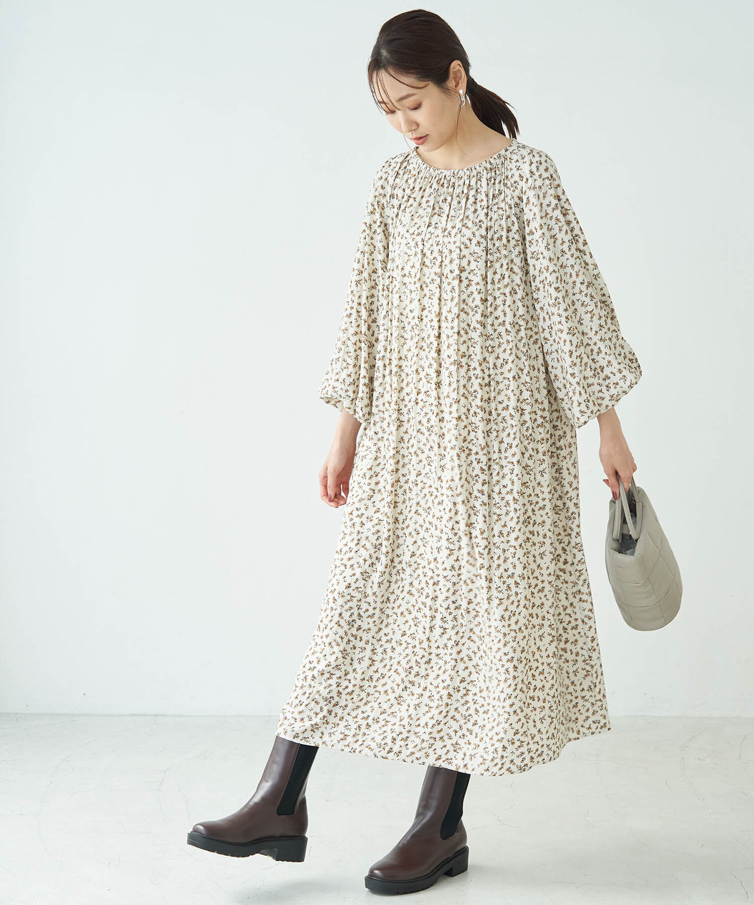 Rope&rsquo;Picnic「セーラーカラー付ワンピース」|ワンピース|