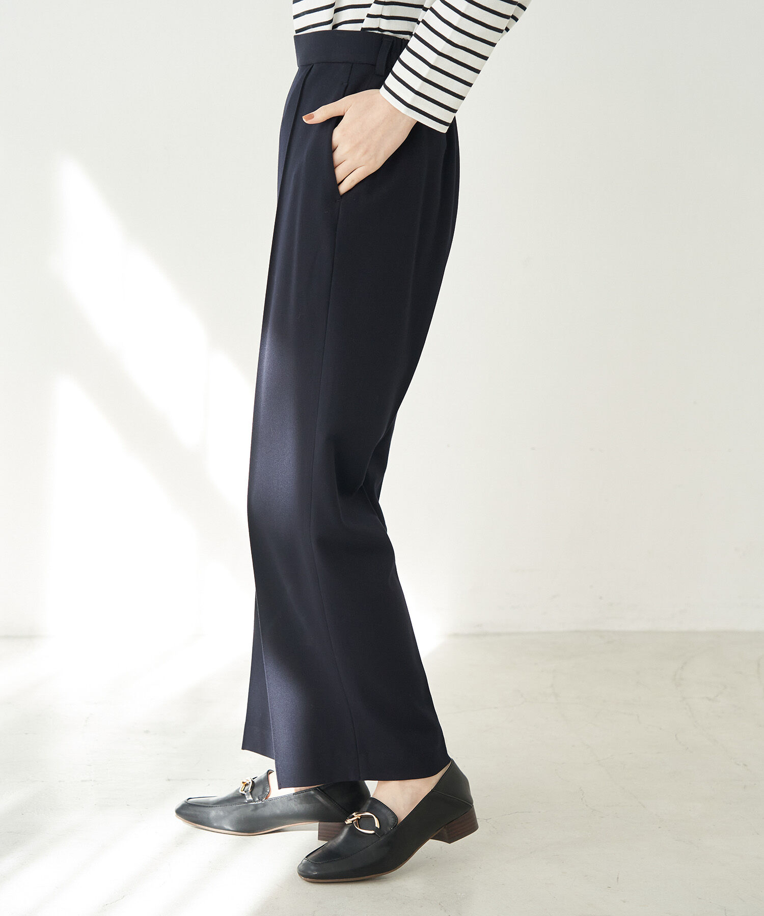 Rope&rsquo;Picnic「セットアップ対応/センタープレスパンツ」|その他|