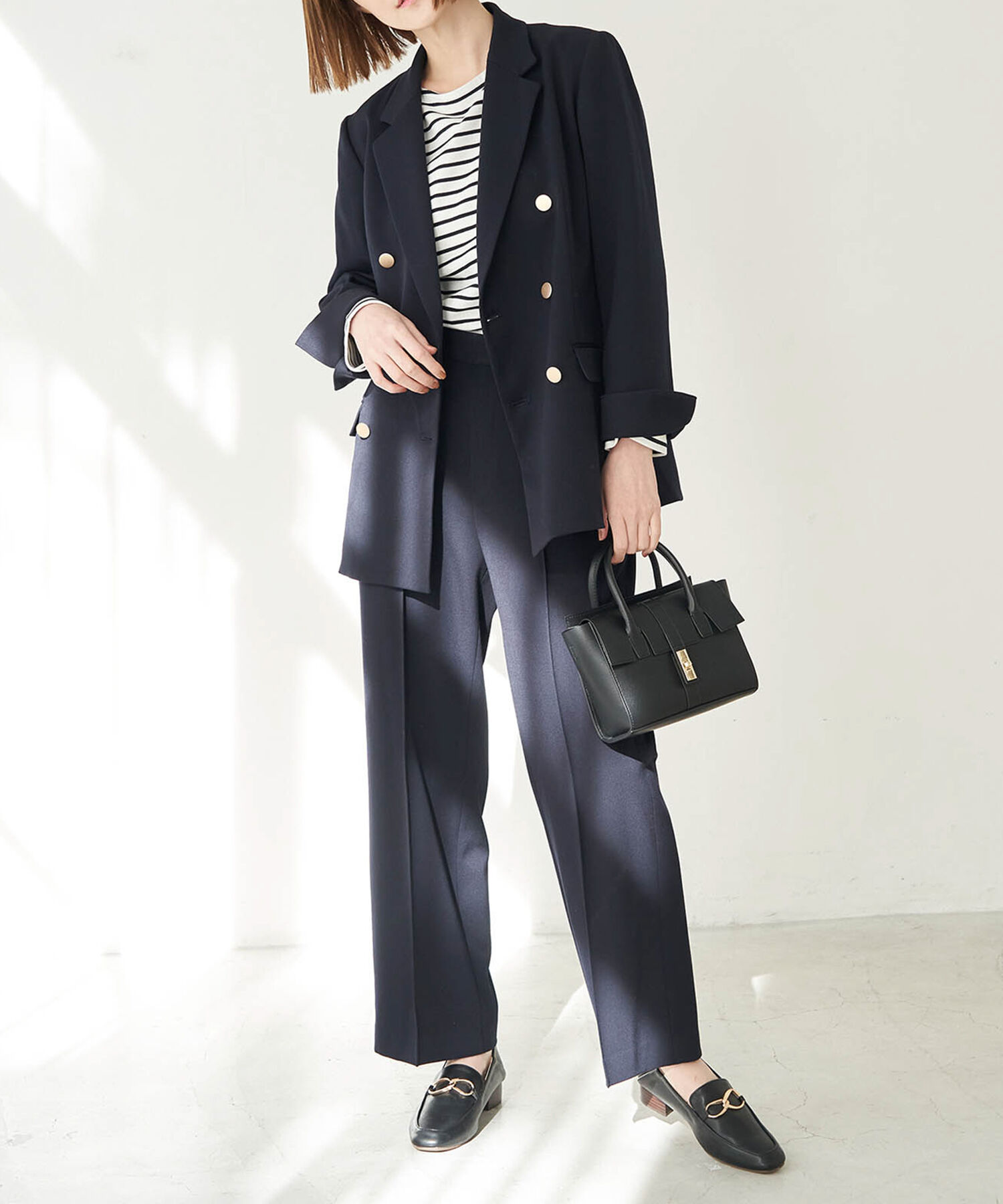 Rope&rsquo;Picnic「セットアップ対応/センタープレスパンツ」|その他|