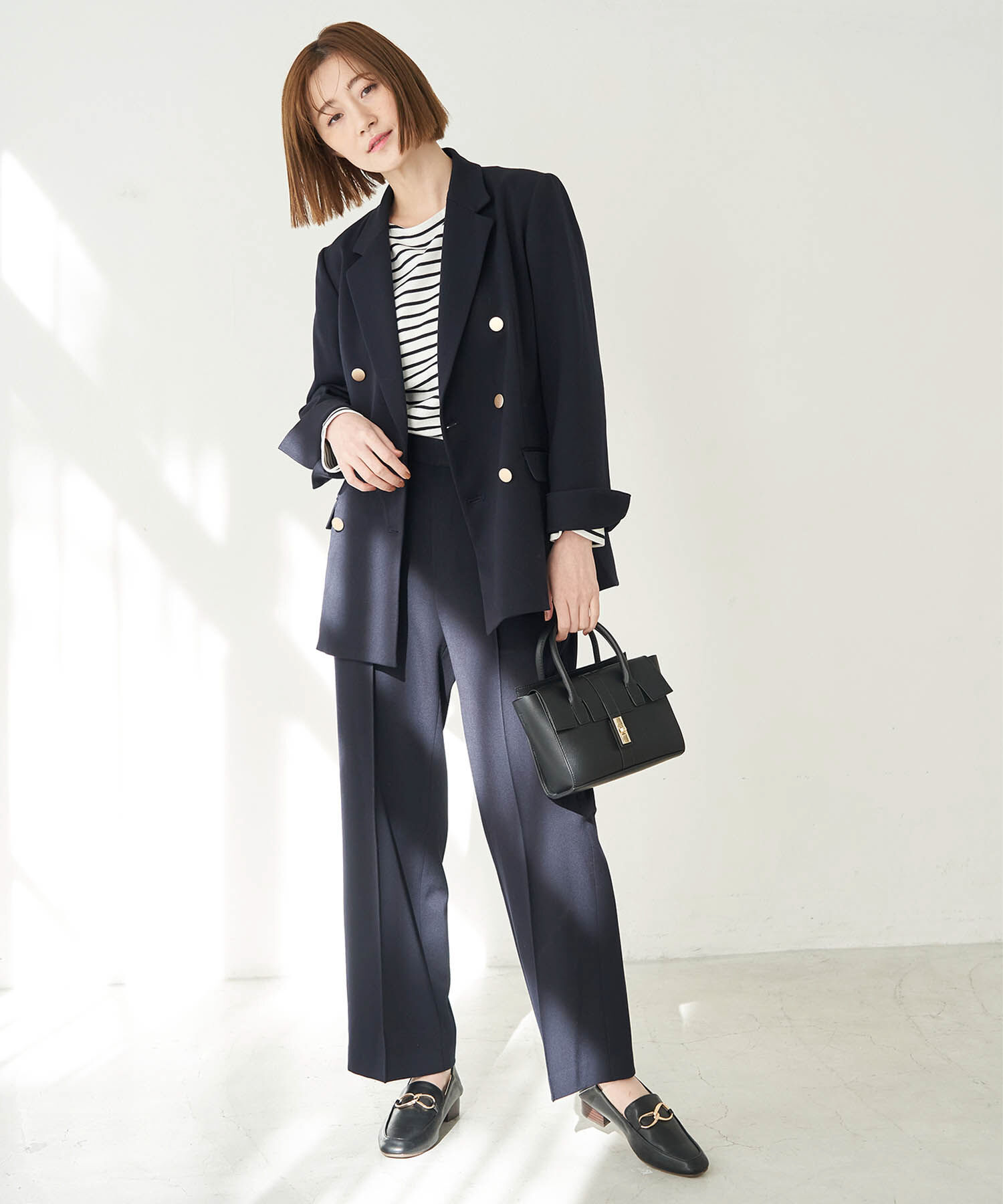 Rope&rsquo;Picnic「セットアップ対応/センタープレスパンツ」|その他|