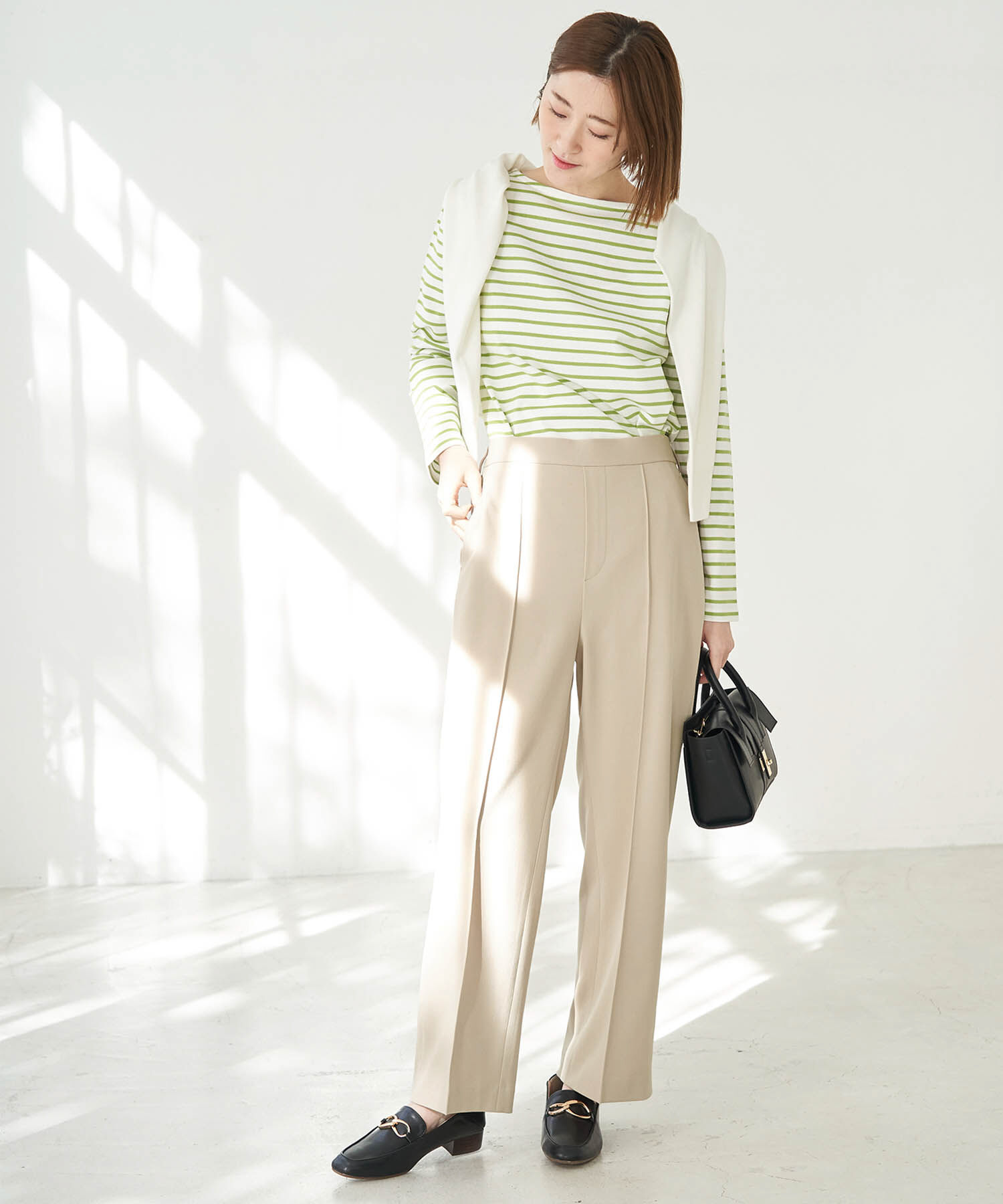 Rope&rsquo;Picnic「セットアップ対応/センタープレスパンツ」|その他|