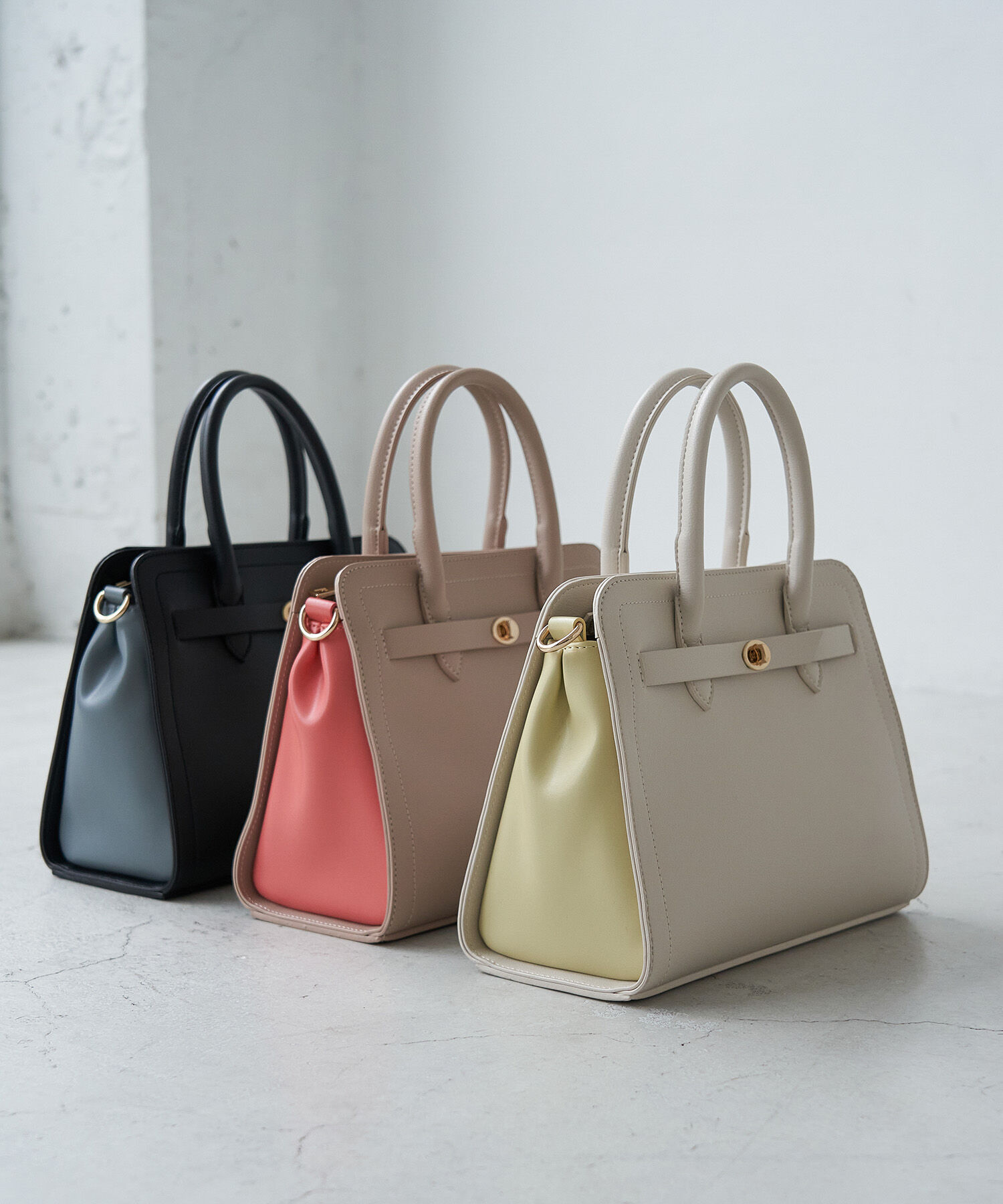 ROPE PICNIC PASSAGE「バイカラーミドルサイズトート＆ショルダーバッグ」|ショルダー・メッセンジャー|