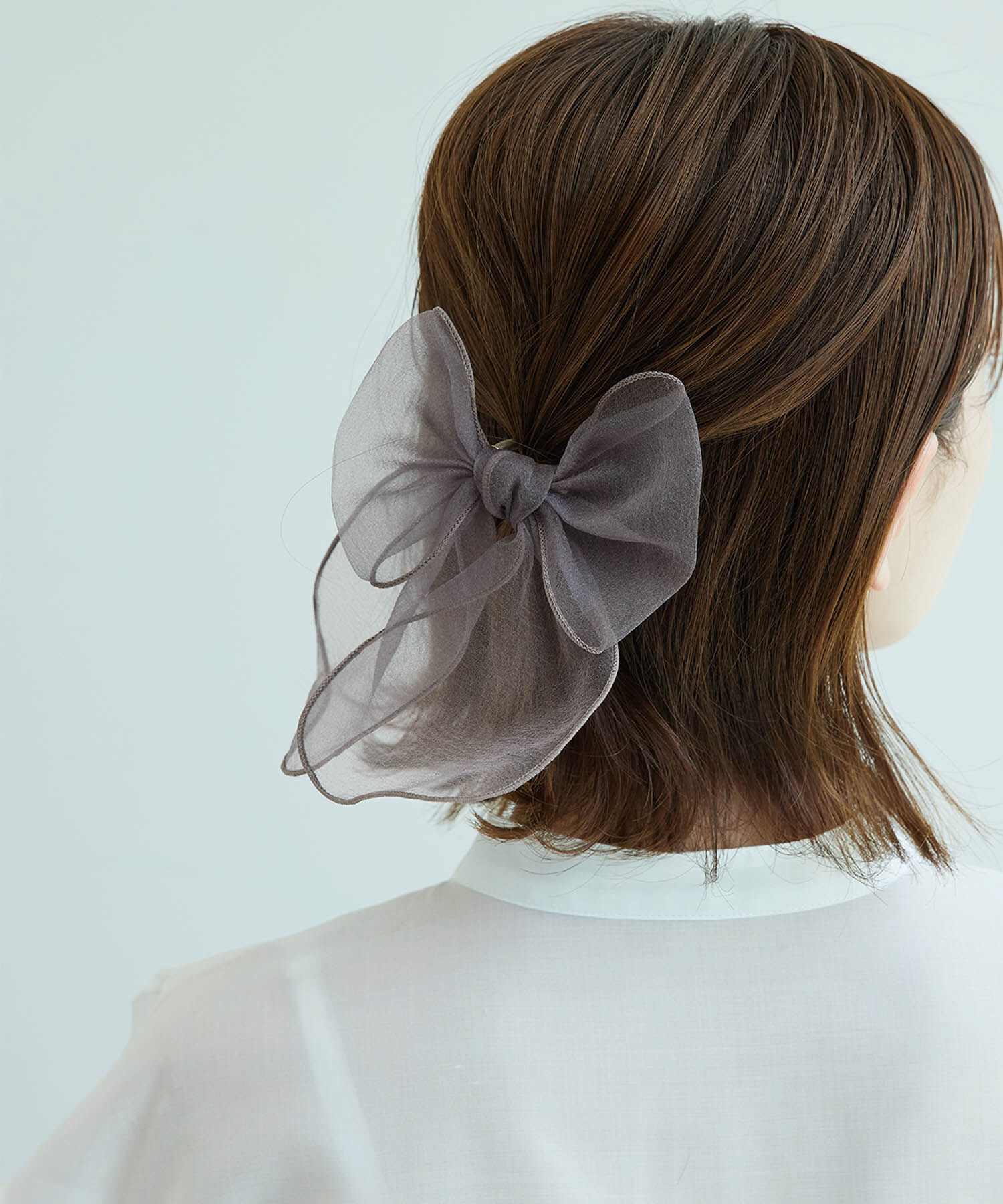 ROPE PICNIC PASSAGE「オーガンジーリボンポニー」|ヘアゴム・シュシュ|