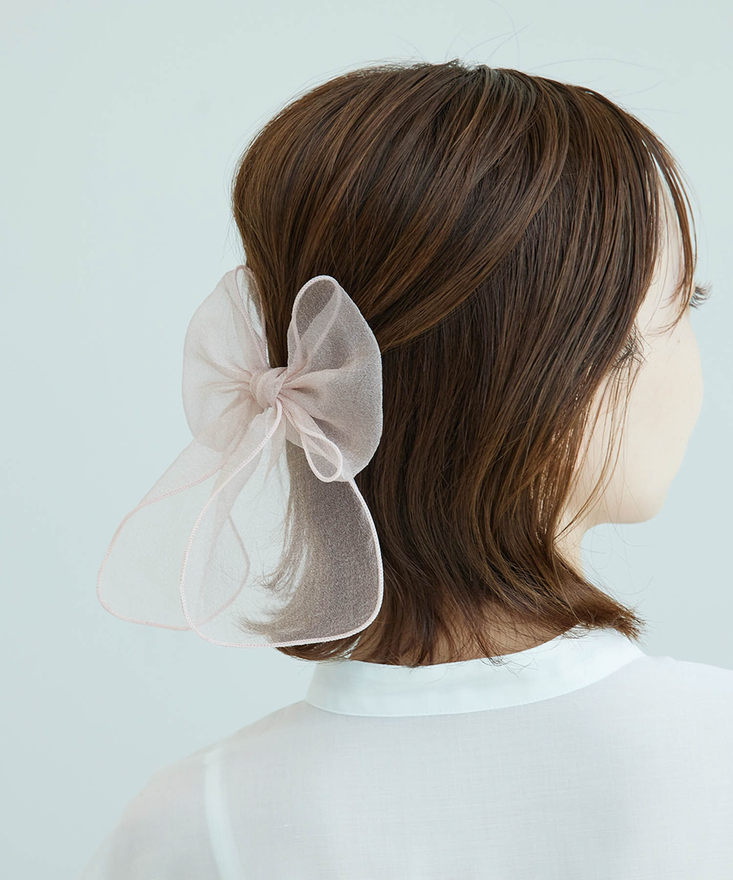 ROPE PICNIC PASSAGE「オーガンジーリボンポニー」|ヘアゴム・シュシュ|