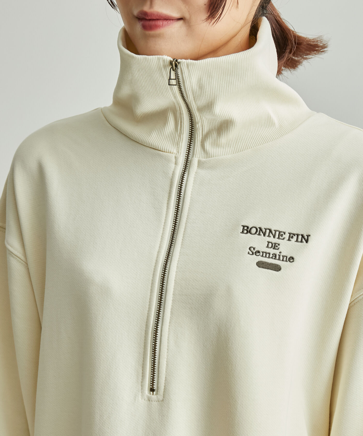 ROPE' PICNIC R「ハーフジップミニワンピース」|ワンピース|