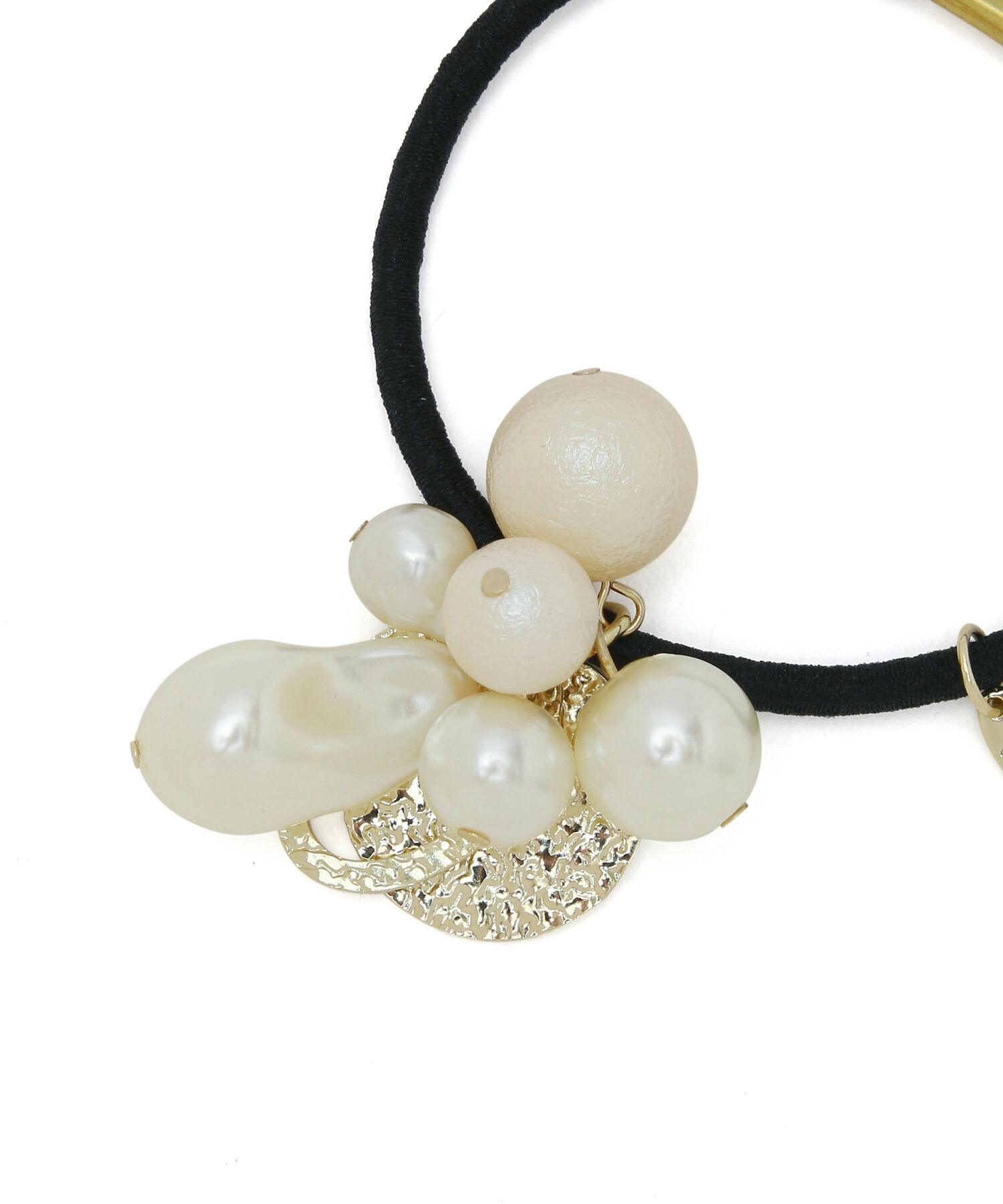 ROPE PICNIC PASSAGE「ホーニングパールボリュームポニー」|ヘアゴム・シュシュ|