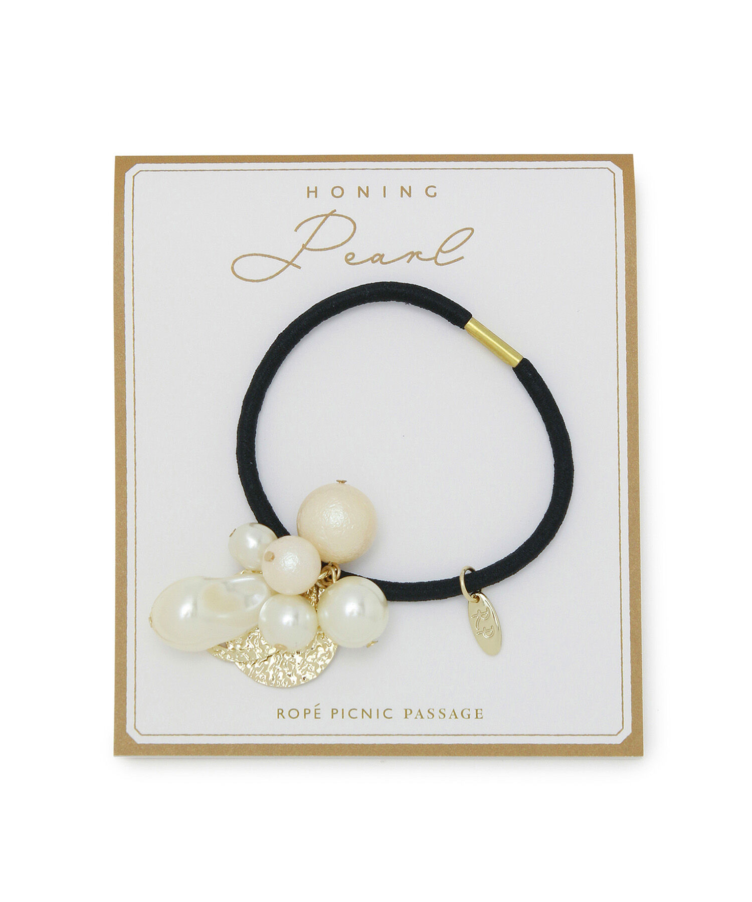 ROPE PICNIC PASSAGE「ホーニングパールボリュームポニー」|ヘアゴム・シュシュ|