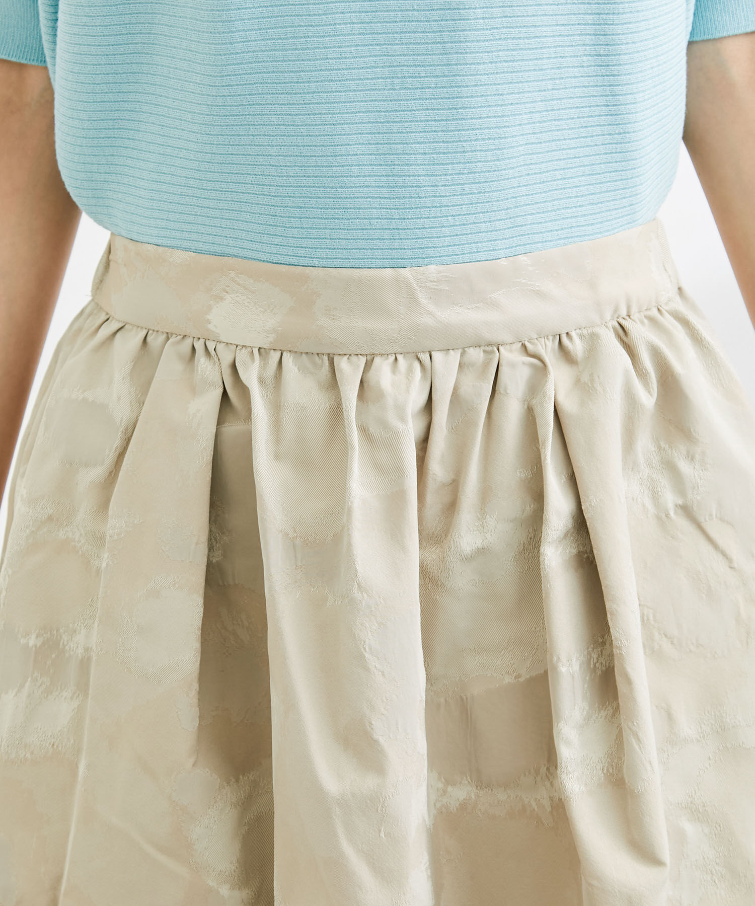 Rope&rsquo;Picnic「フラワージャガードスカート」|スカート|