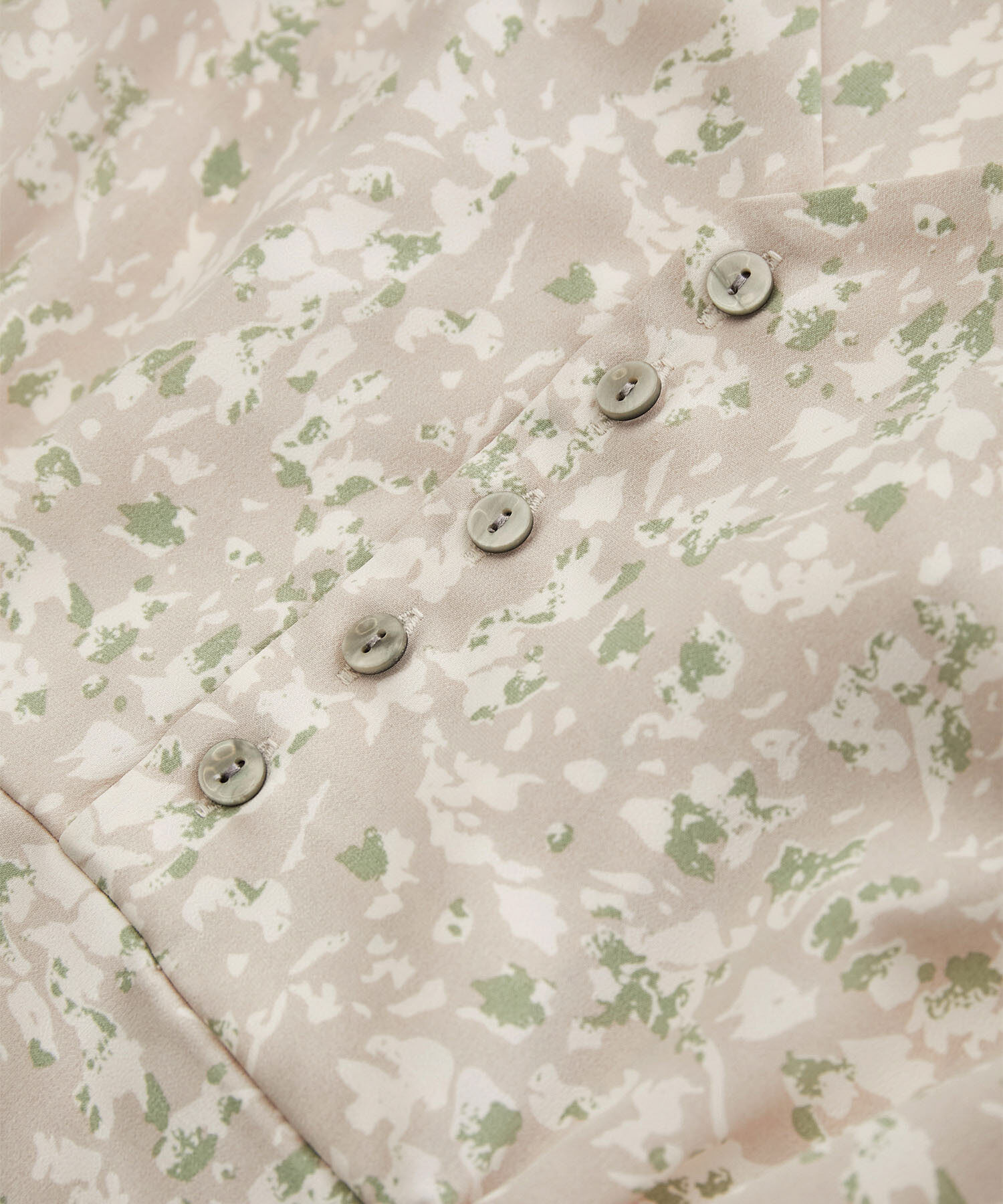 Rope&rsquo;Picnic「【WEB限定】ニュアンス柄ドロストスリーブワンピース」|ワンピース|