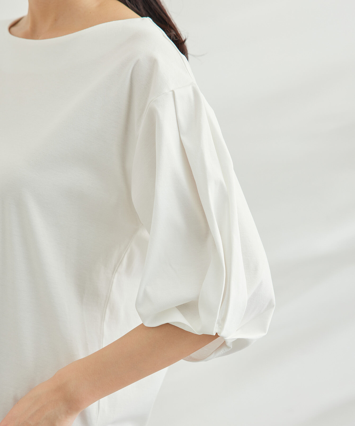 Rope&rsquo;Picnic「メタルパーツシルケットトップス」|Tシャツ・カットソー|