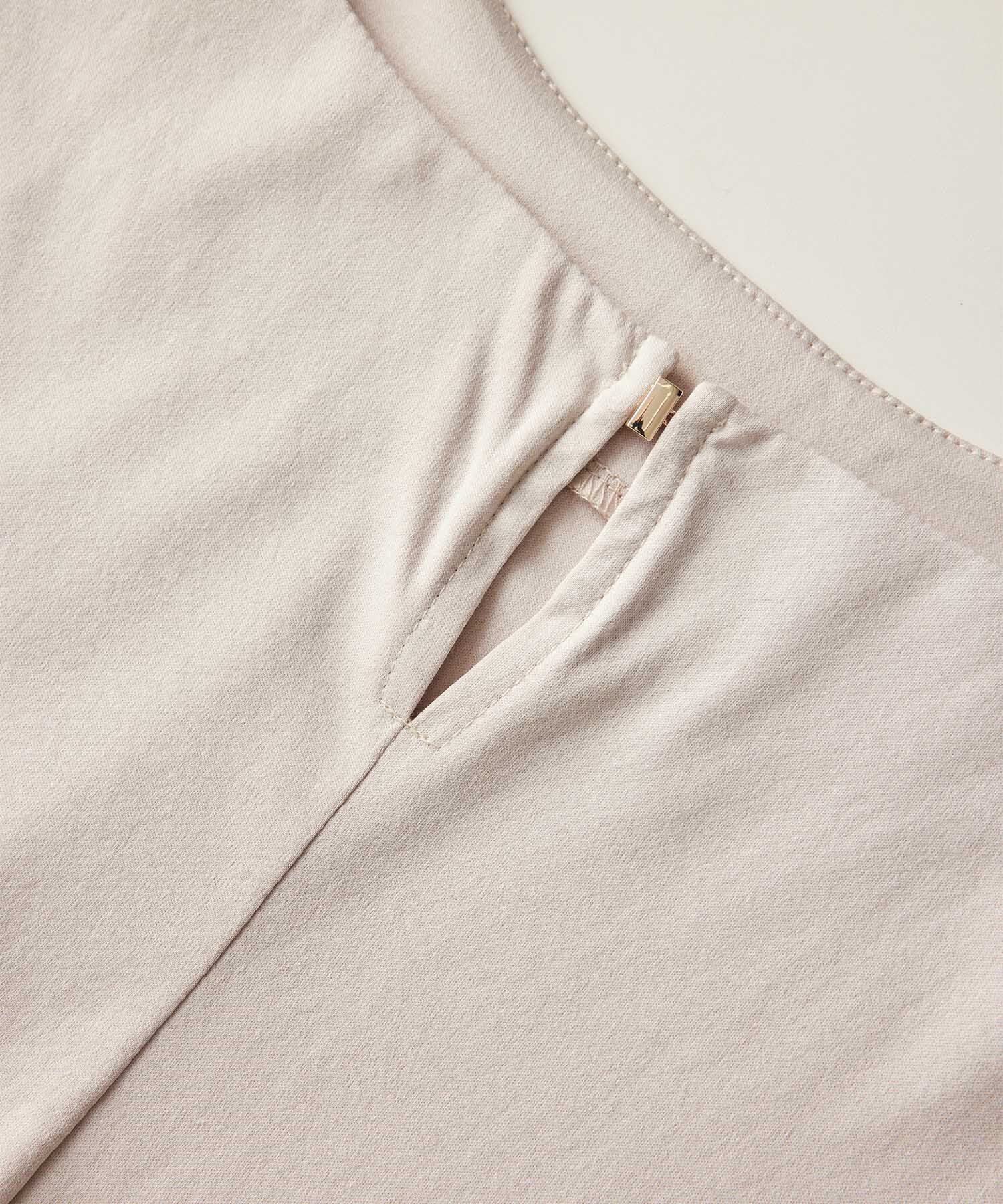 Rope&rsquo;Picnic「メタルパーツシルケットトップス」|Tシャツ・カットソー|