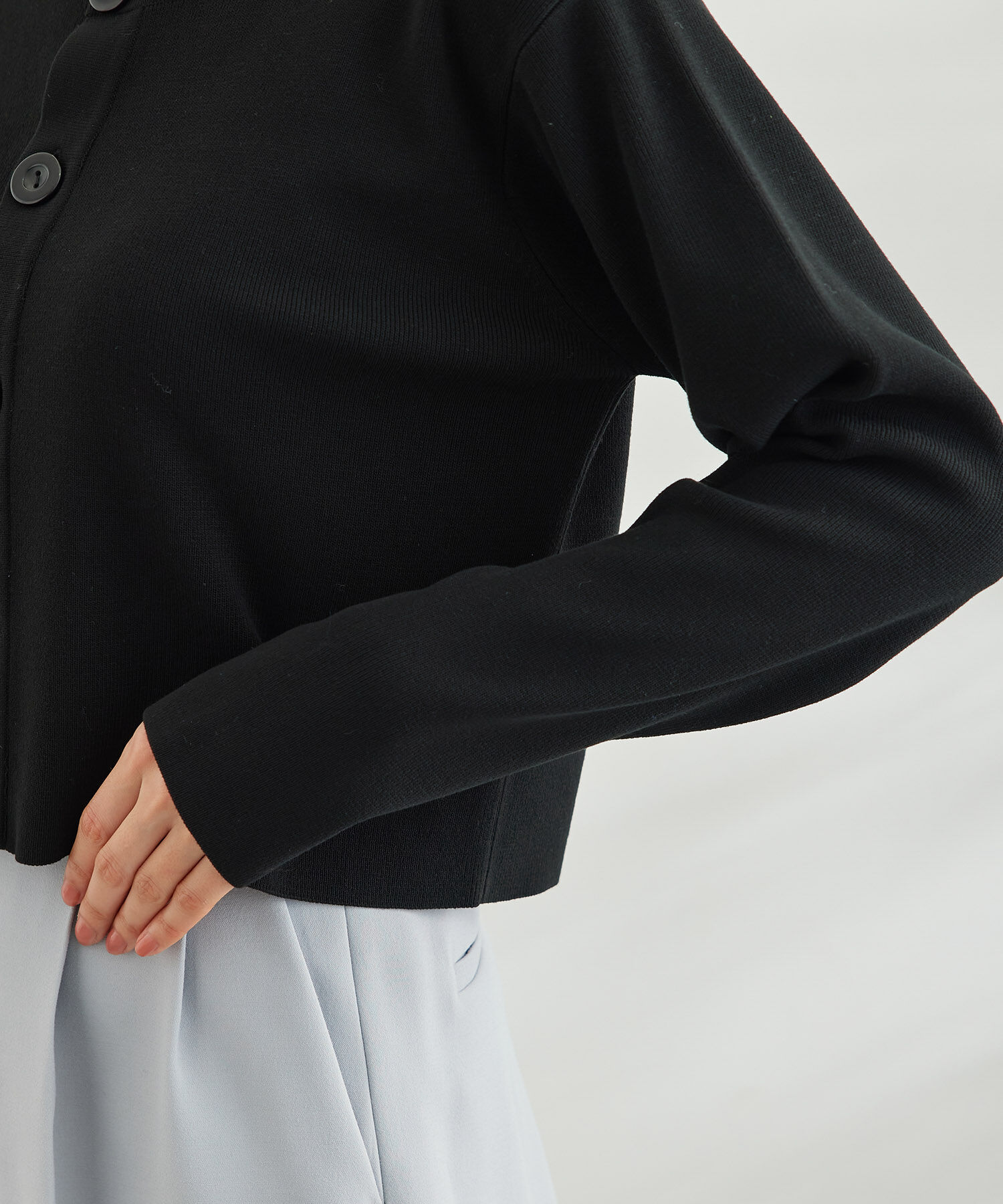 Rope&rsquo;Picnic「ショートレングスカーディガン」|カーディガン|