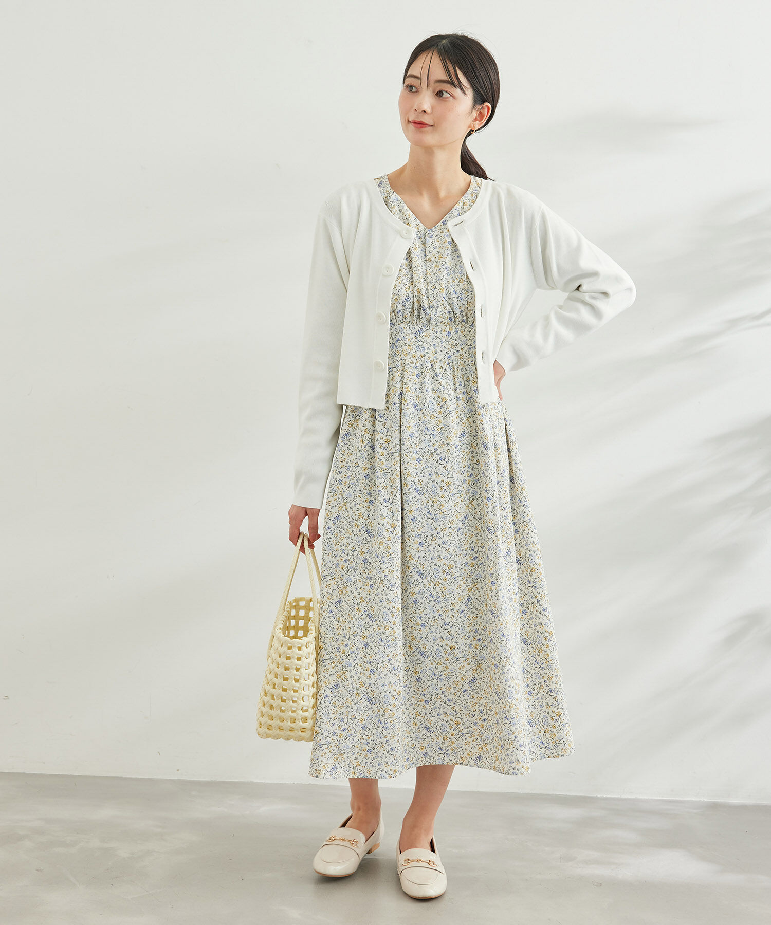 Rope&rsquo;Picnic「ショートレングスカーディガン」|カーディガン|