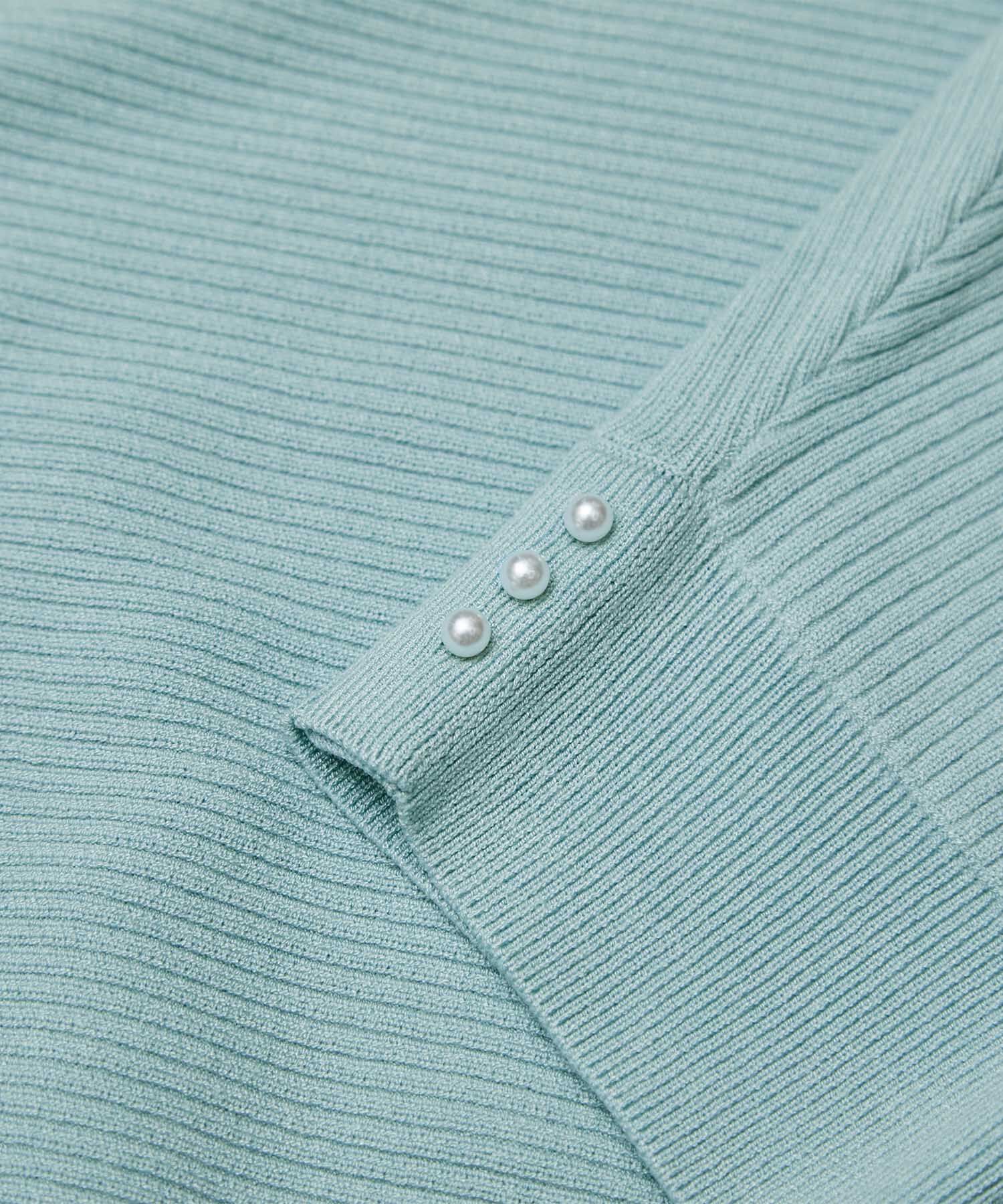 Rope&rsquo;Picnic「ハーフスリーブパールドルマンニット」|ニット・セーター|