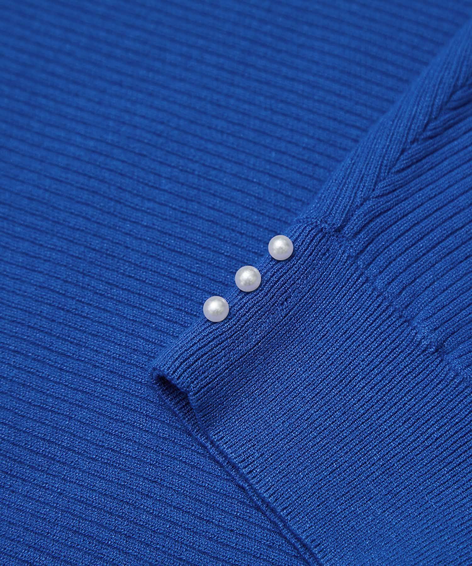 Rope&rsquo;Picnic「ハーフスリーブパールドルマンニット」|ニット・セーター|