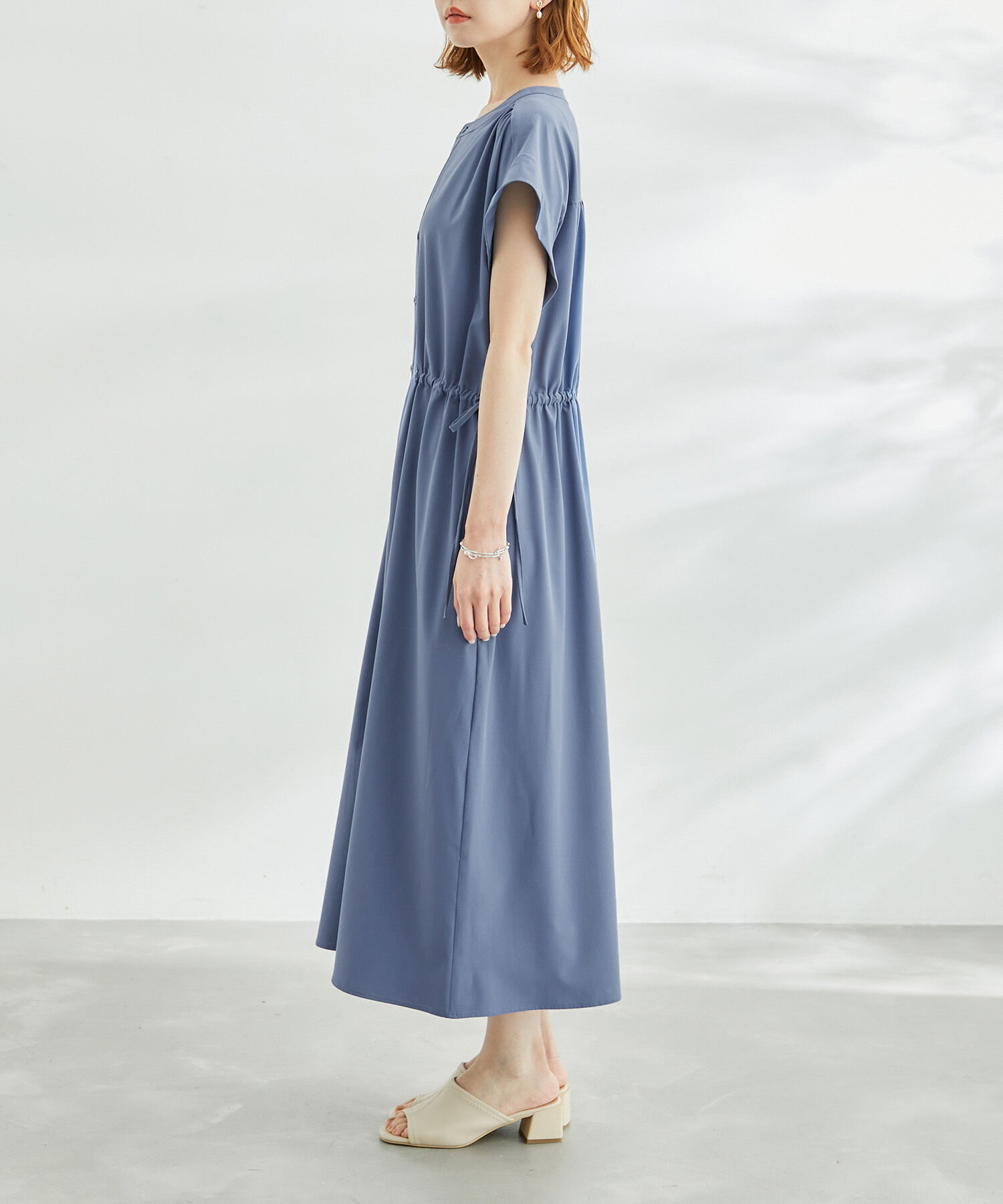 Rope&rsquo;Picnic「撥水加工/ドロストデザインワンピース」|ワンピース|