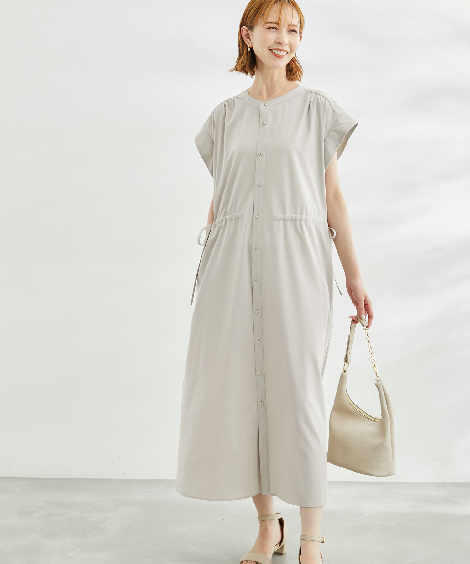 Rope&rsquo;Picnic「撥水加工/ドロストデザインワンピース」|ワンピース|