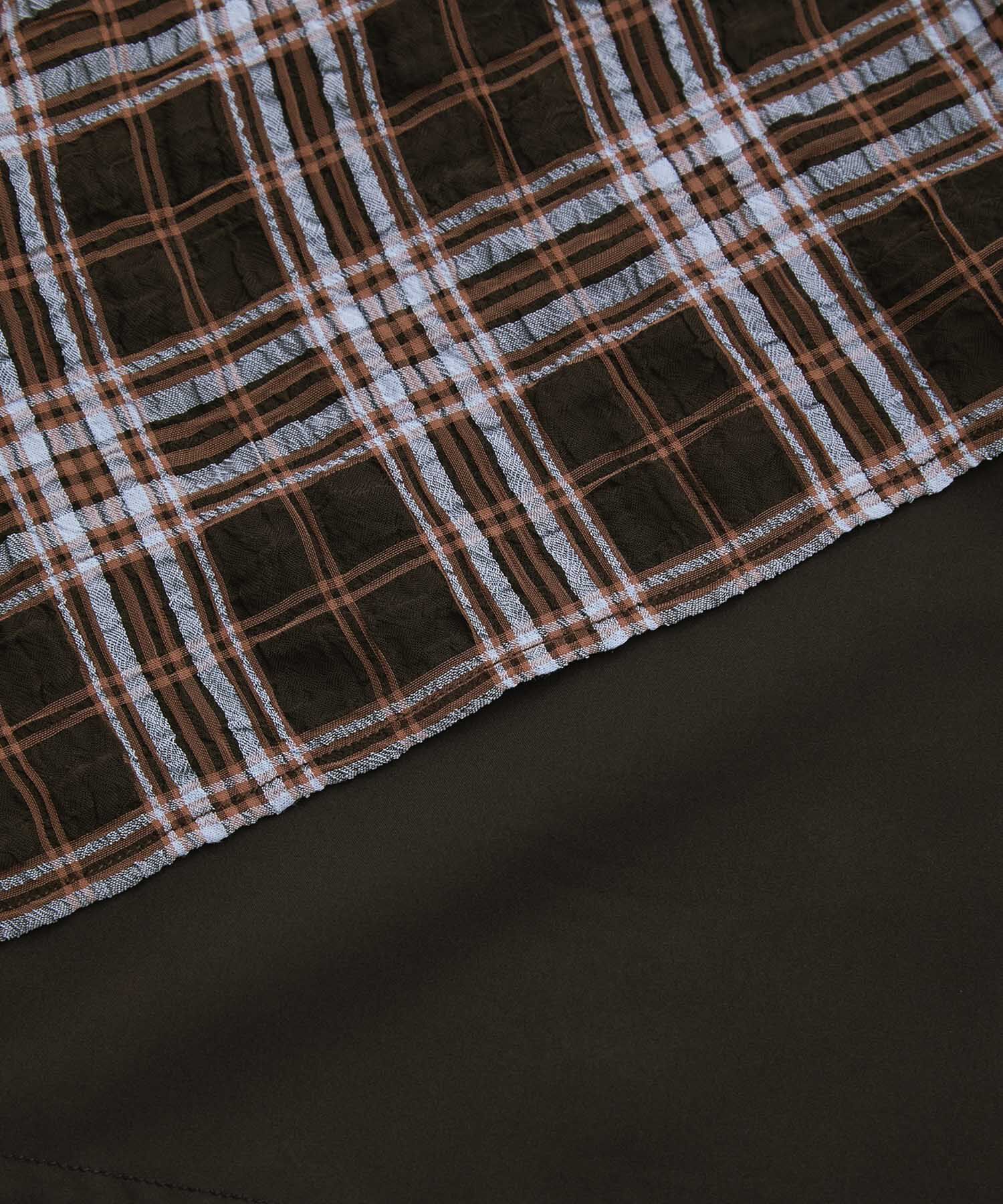 Rope&rsquo;Picnic「シアーチェックスカート」|スカート|