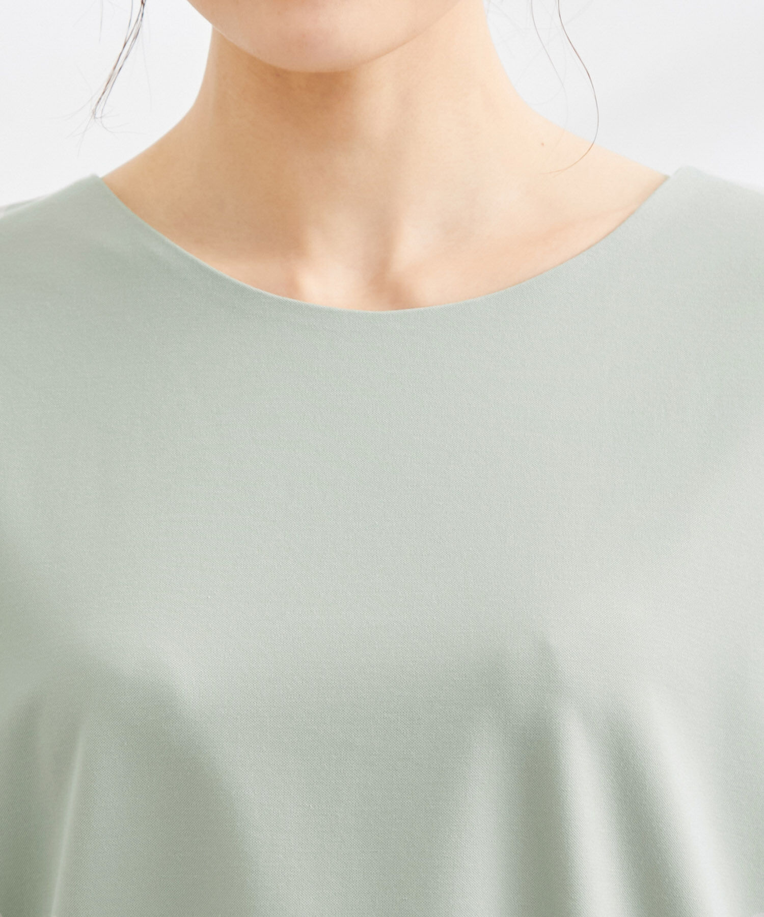 Rope&rsquo;Picnic「洗える/ゴールドパーツバンザイスリーブカットソー」|Tシャツ・カットソー|