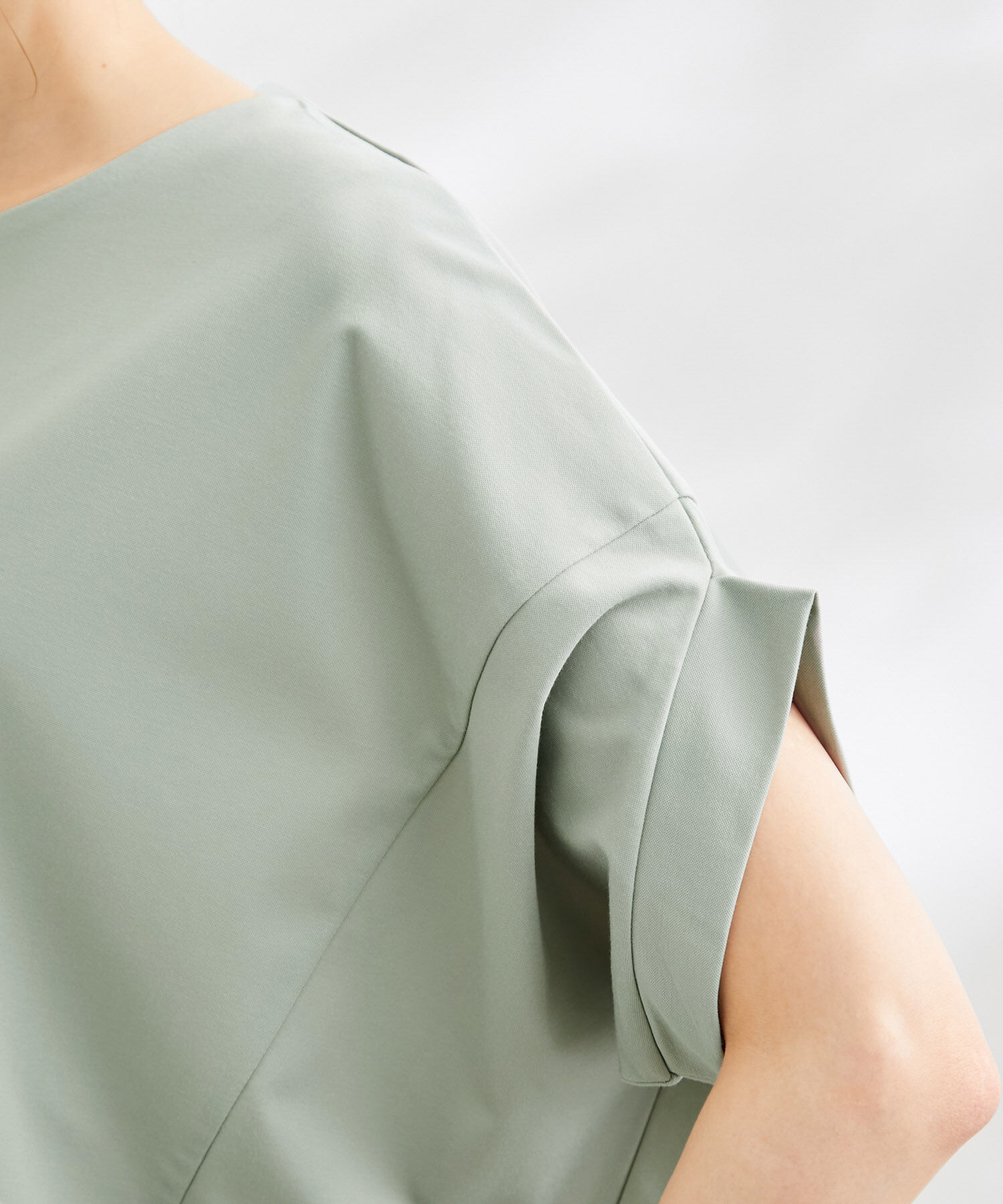 Rope&rsquo;Picnic「洗える/ゴールドパーツバンザイスリーブカットソー」|Tシャツ・カットソー|