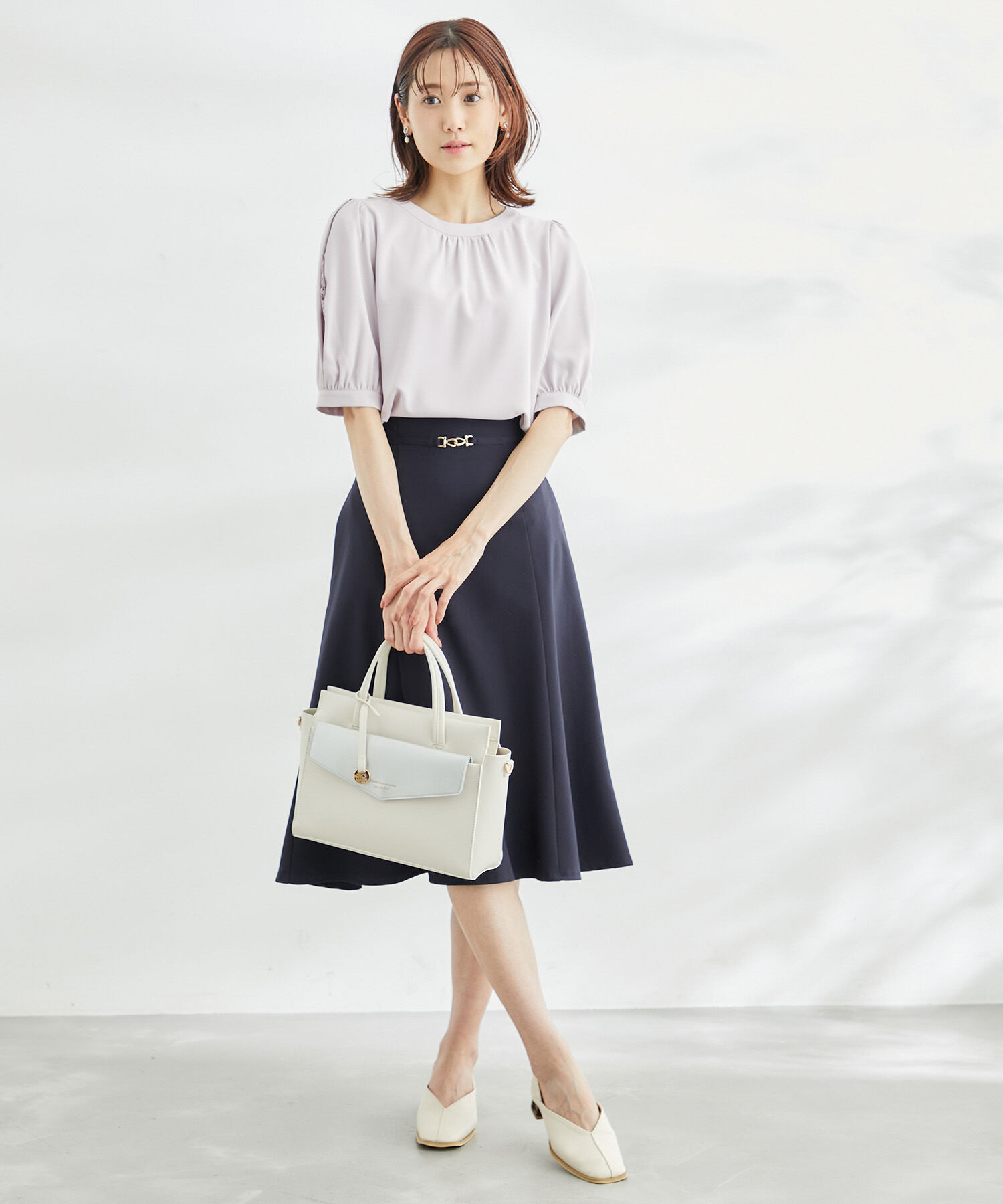 Rope&rsquo;Picnic「洗える/レース使いブラウス」|シャツ・ブラウス|