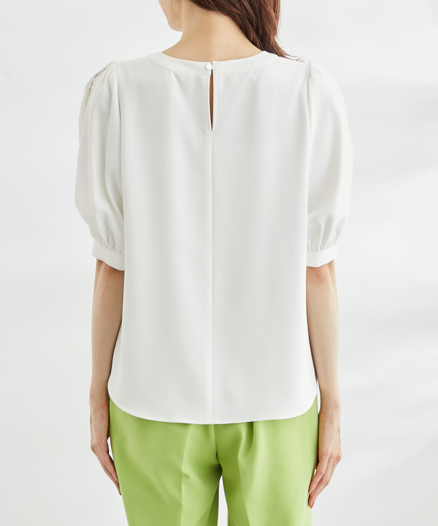 Rope&rsquo;Picnic「洗える/レース使いブラウス」|シャツ・ブラウス|