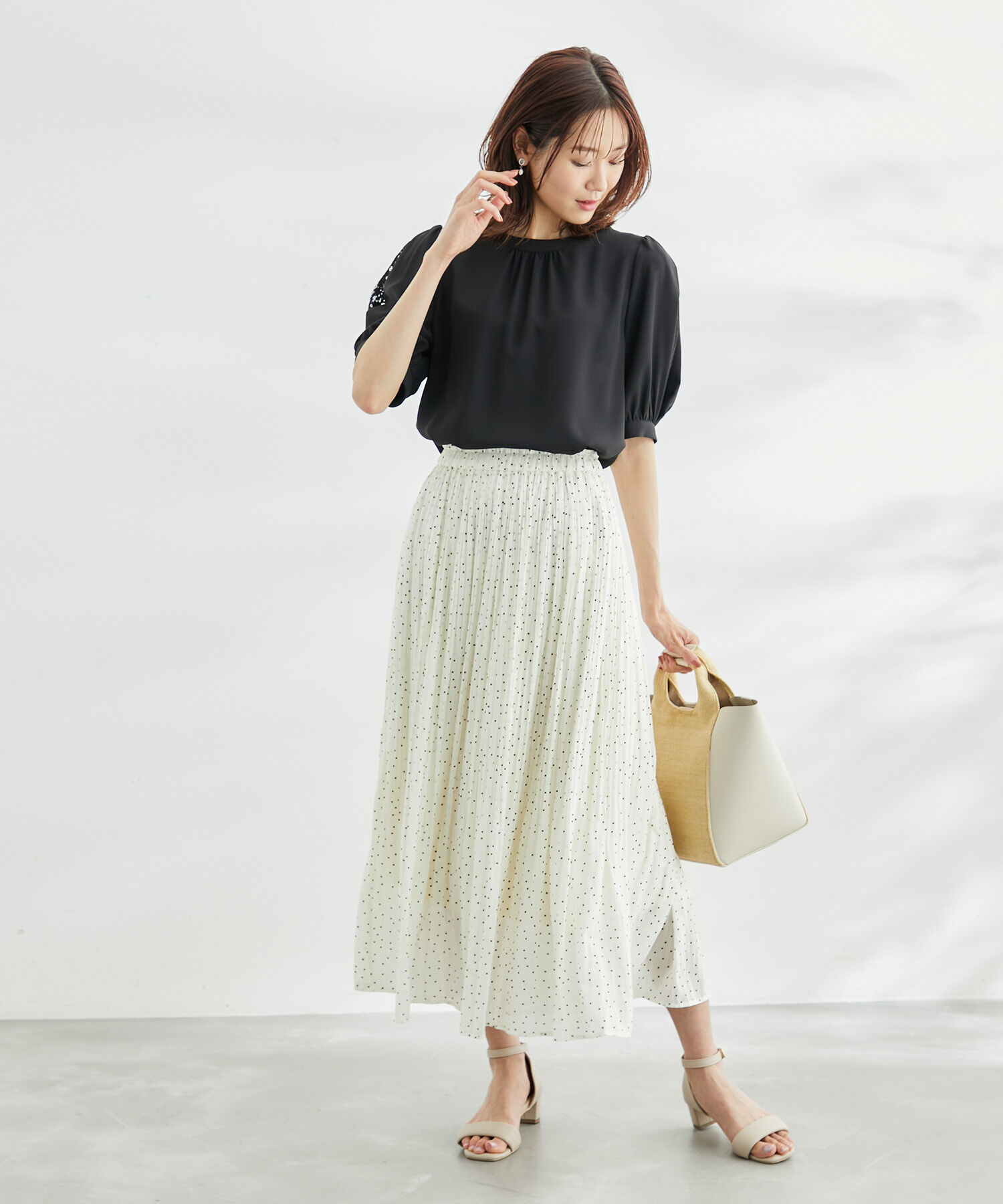 Rope&rsquo;Picnic「洗える/レース使いブラウス」|シャツ・ブラウス|