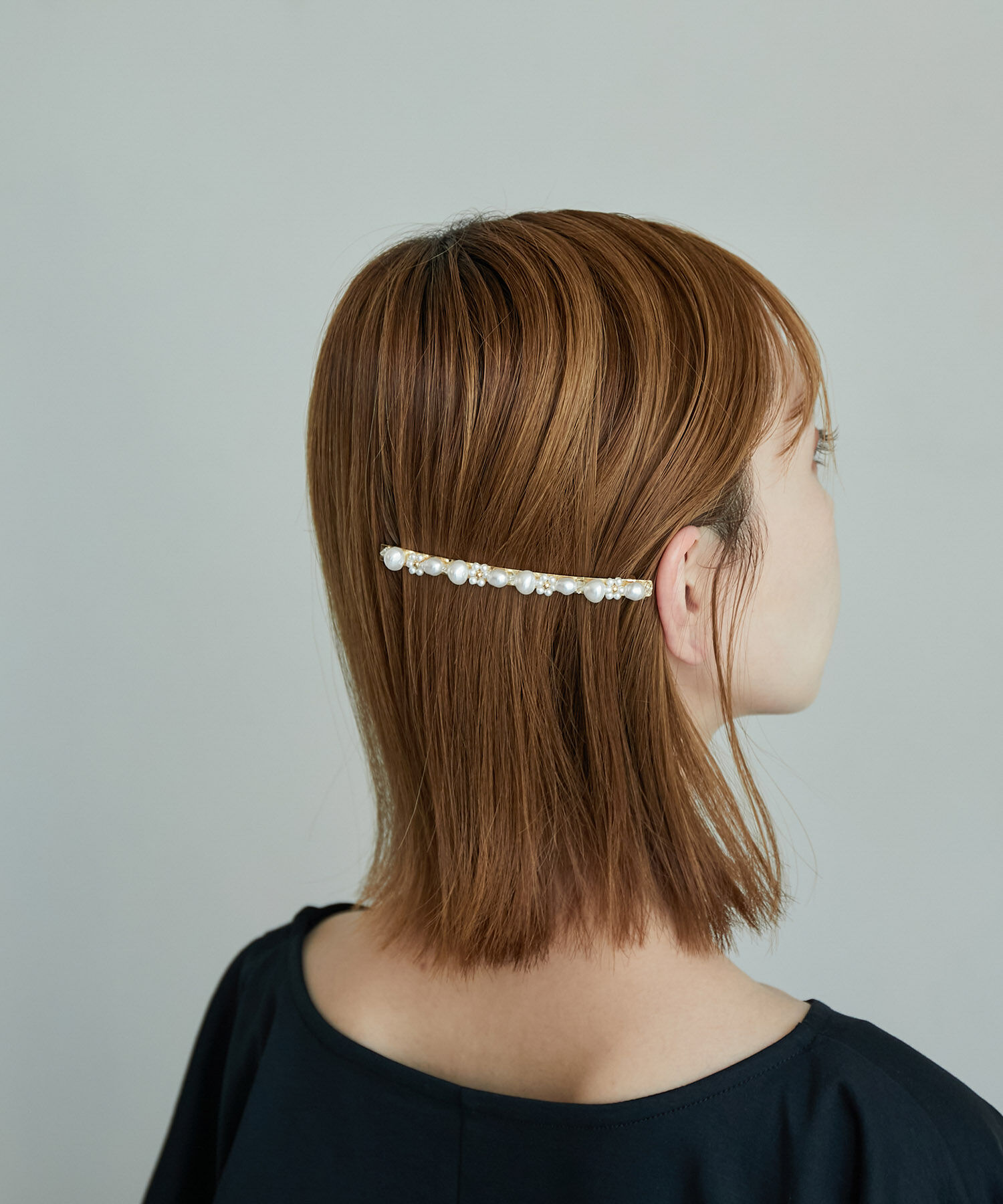 ROPE PICNIC PASSAGE「パールフラワースリムバレッタ」|その他|