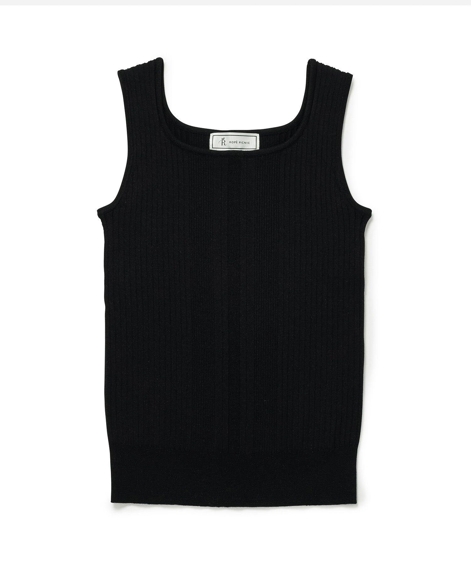 Rope&rsquo;Picnic「洗える/スクエアネックニットタンクトップ」|タンクトップ|