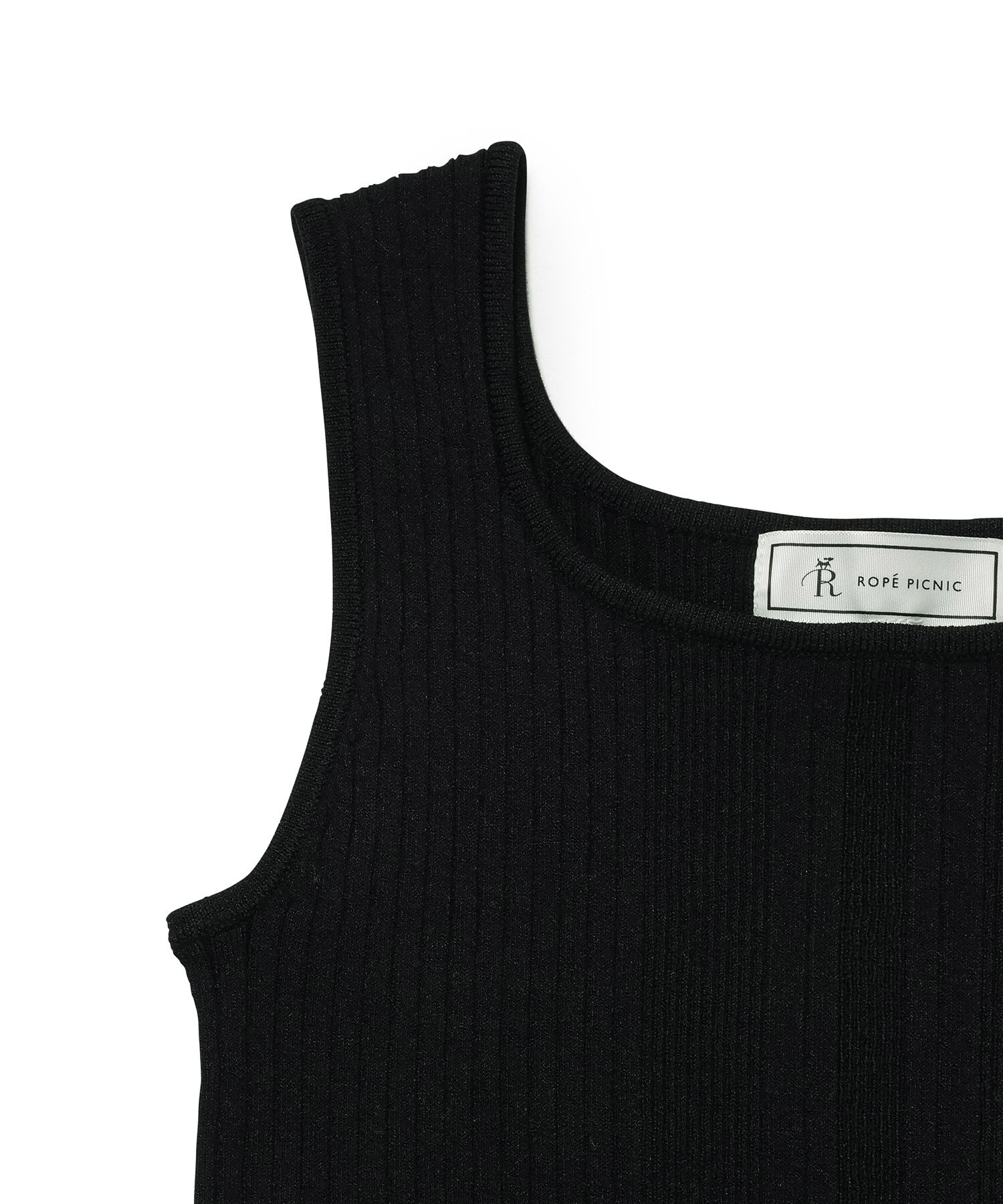 Rope&rsquo;Picnic「洗える/スクエアネックニットタンクトップ」|タンクトップ|