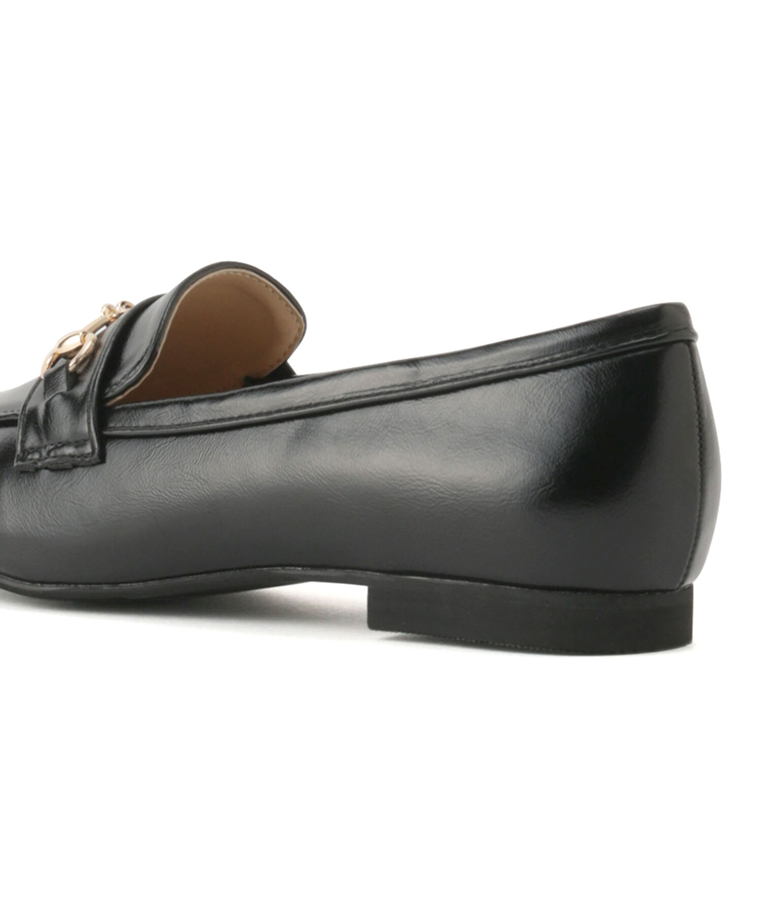 ROPE PICNIC PASSAGE「ROPE' PICNIC PASSAGE byHARUTA/リンクルエナメルビット付フラットローファー」|ローファー|