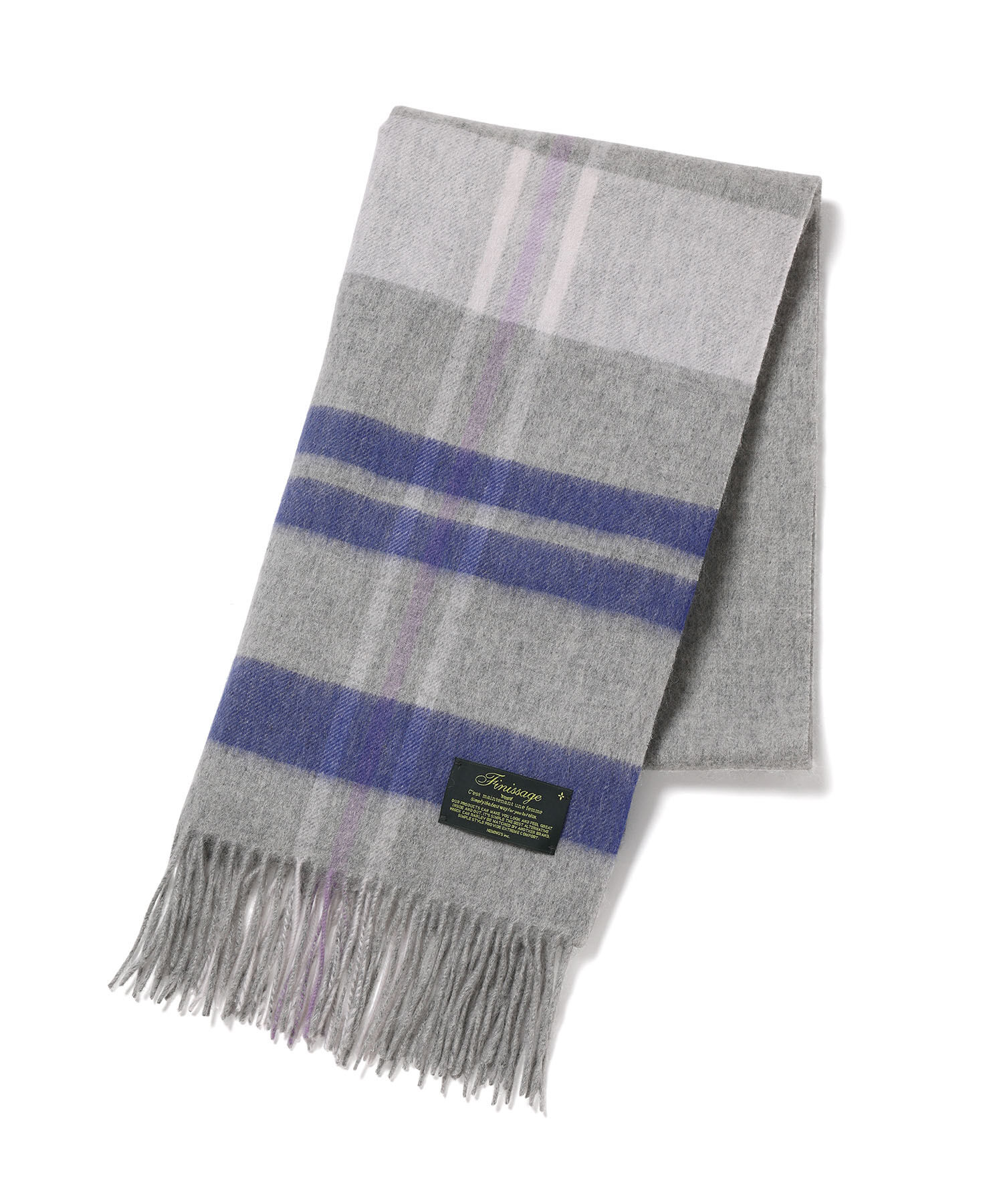 ROPE PICNIC PASSAGE「ウールチェックストール」|ストール|