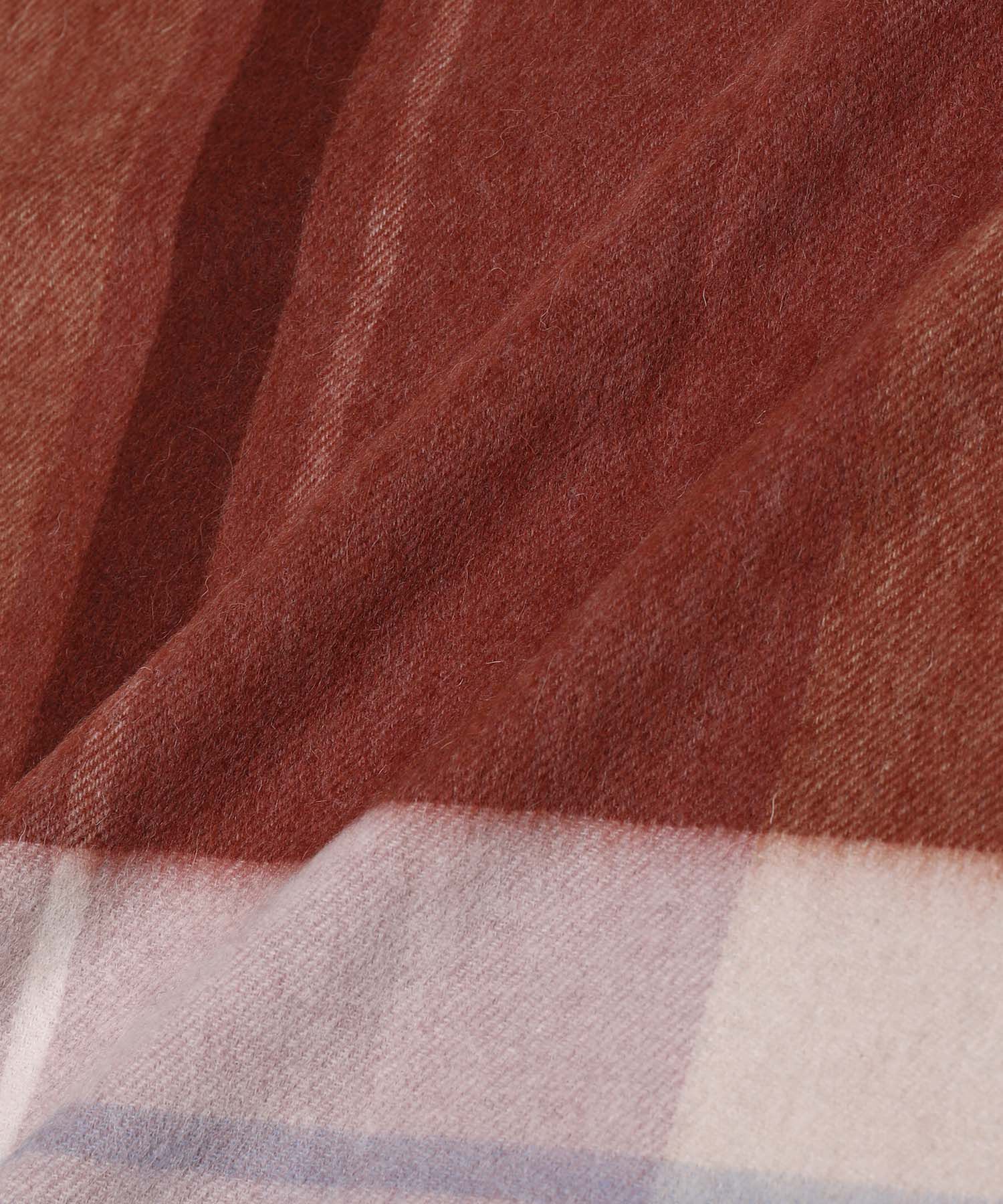 ROPE PICNIC PASSAGE「ウールチェックストール」|ストール|