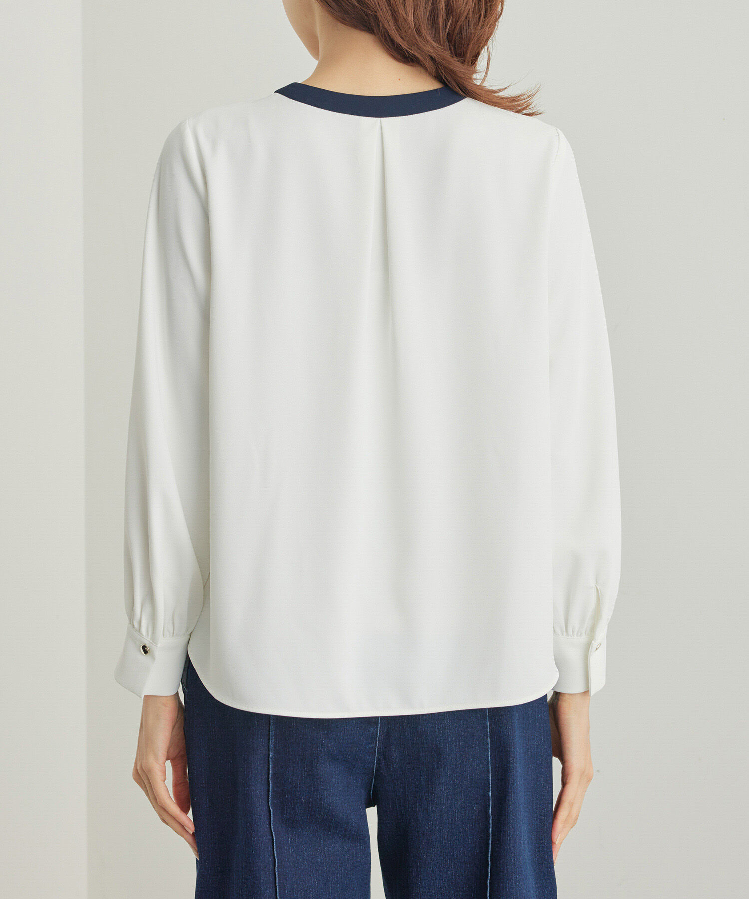 Rope&rsquo;Picnic「ボウタイ風ブラウス」|シャツ・ブラウス|