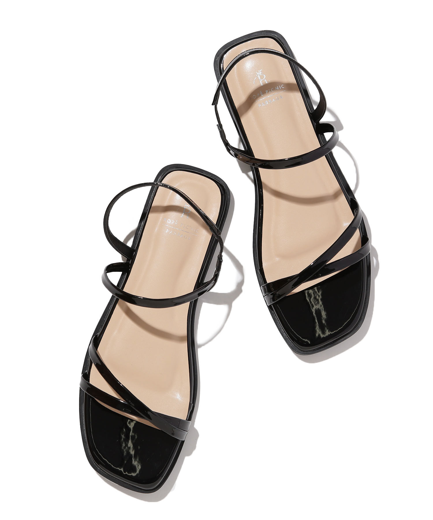 ROPE PICNIC PASSAGE「スキニーストラップフラットサンダル」|サンダル|