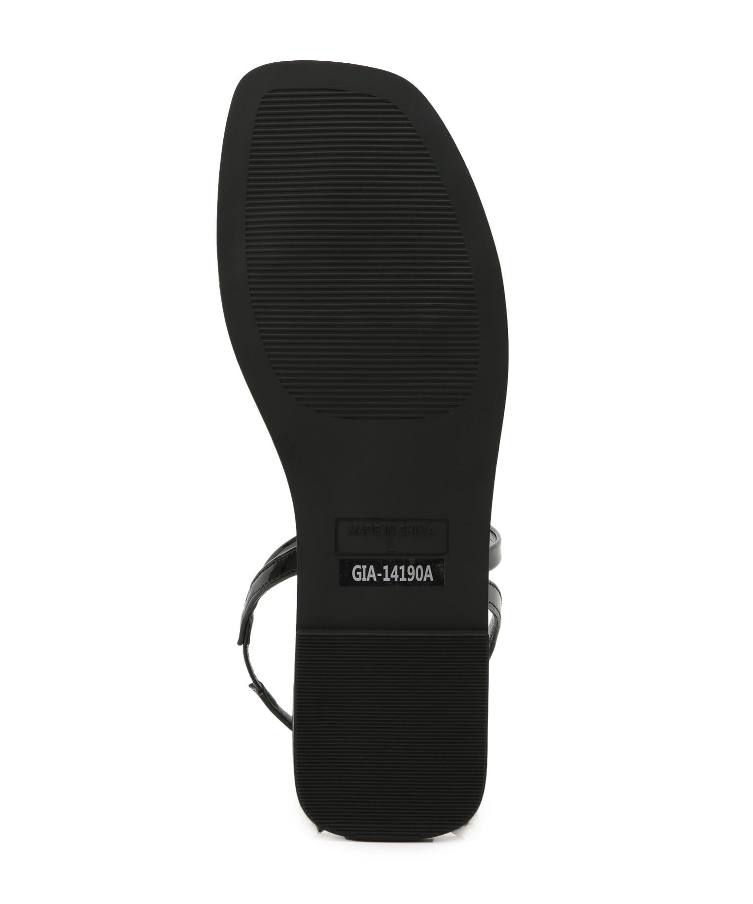 ROPE PICNIC PASSAGE「スキニーストラップフラットサンダル」|サンダル|