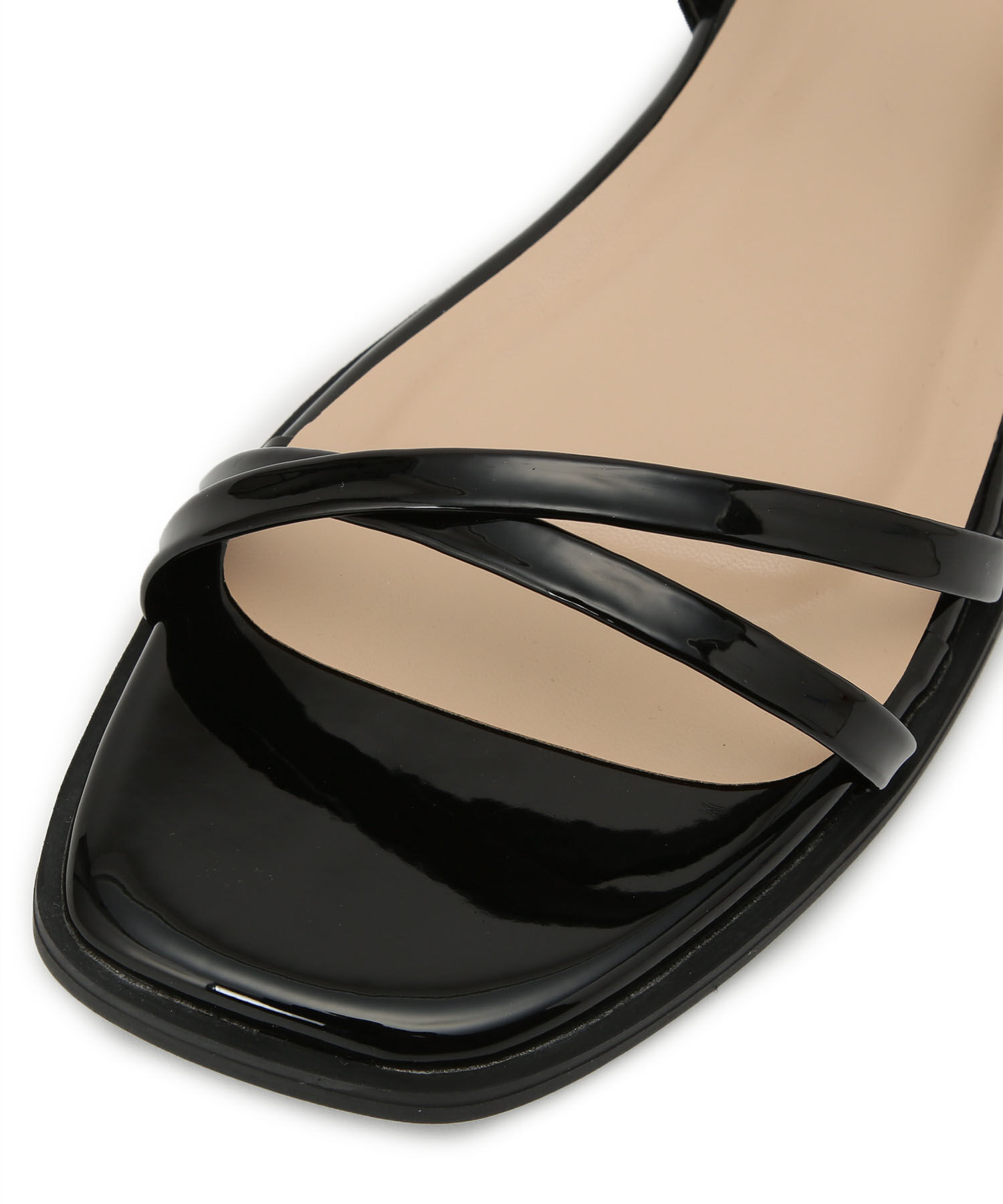 ROPE PICNIC PASSAGE「スキニーストラップフラットサンダル」|サンダル|