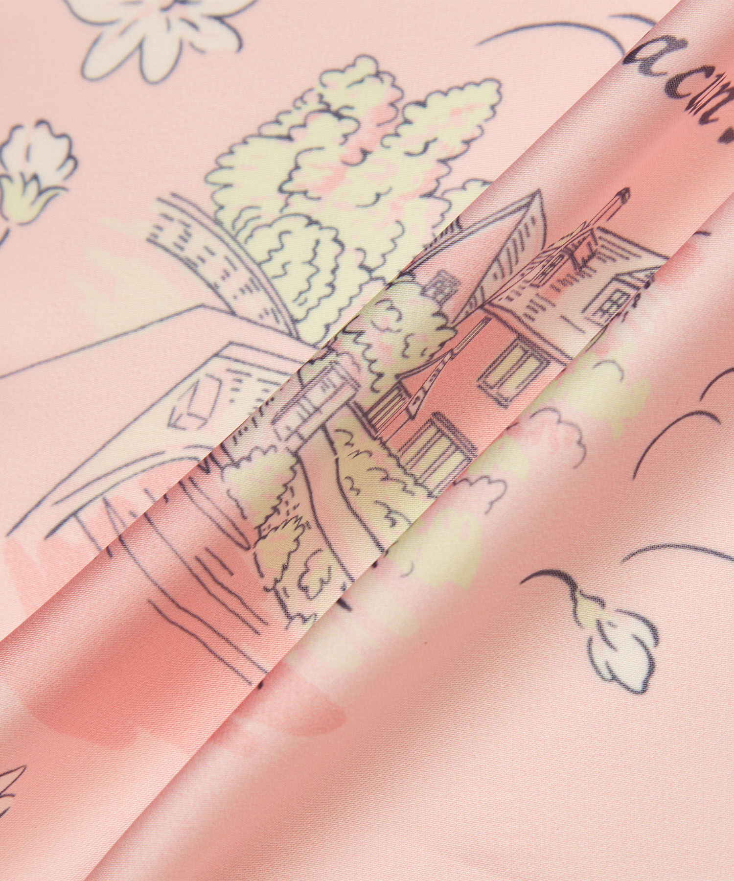 ROPE PICNIC PASSAGE「シティースケープパターンスカーフ」|バンダナ・スカーフ|