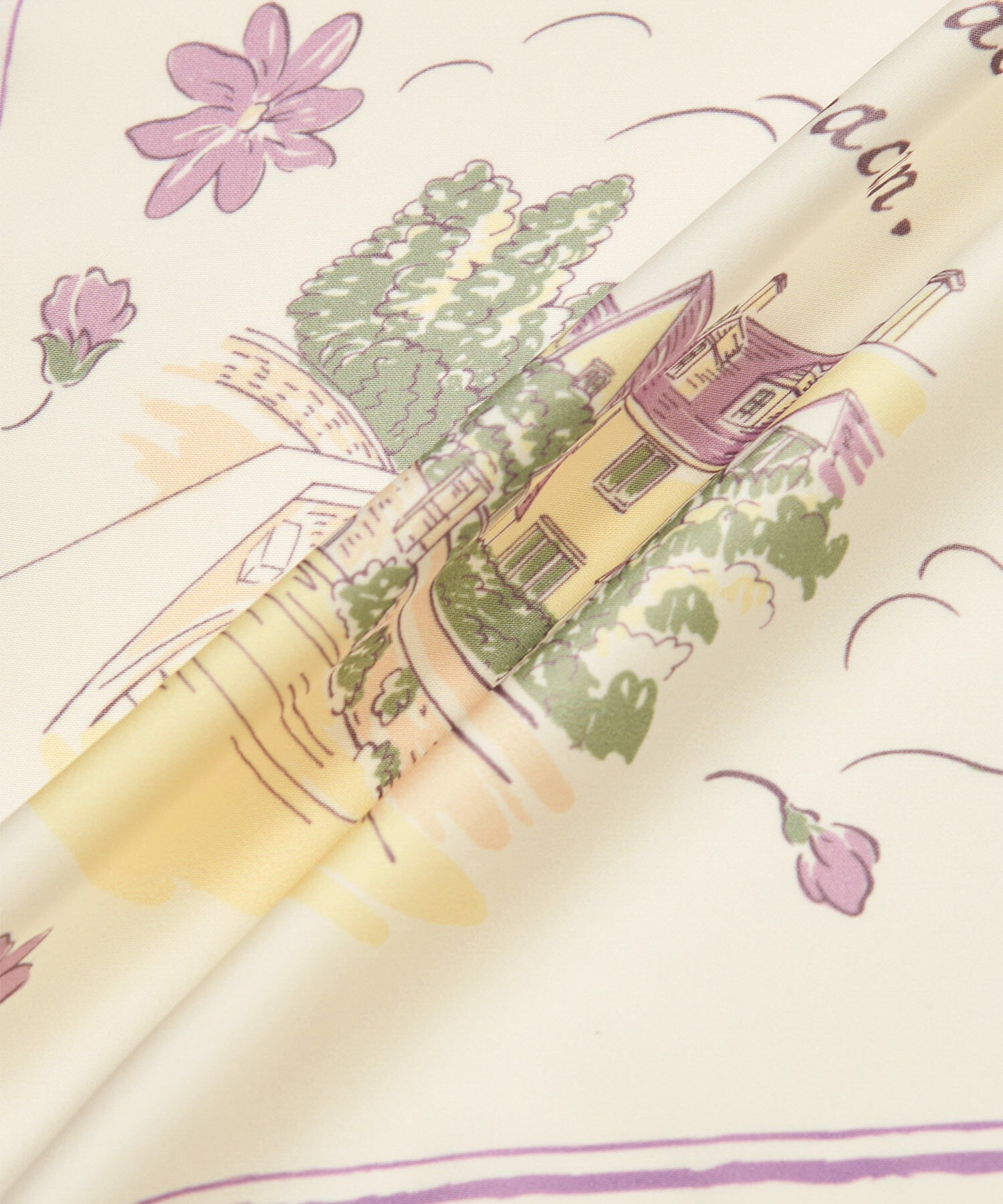 ROPE PICNIC PASSAGE「シティースケープパターンスカーフ」|バンダナ・スカーフ|