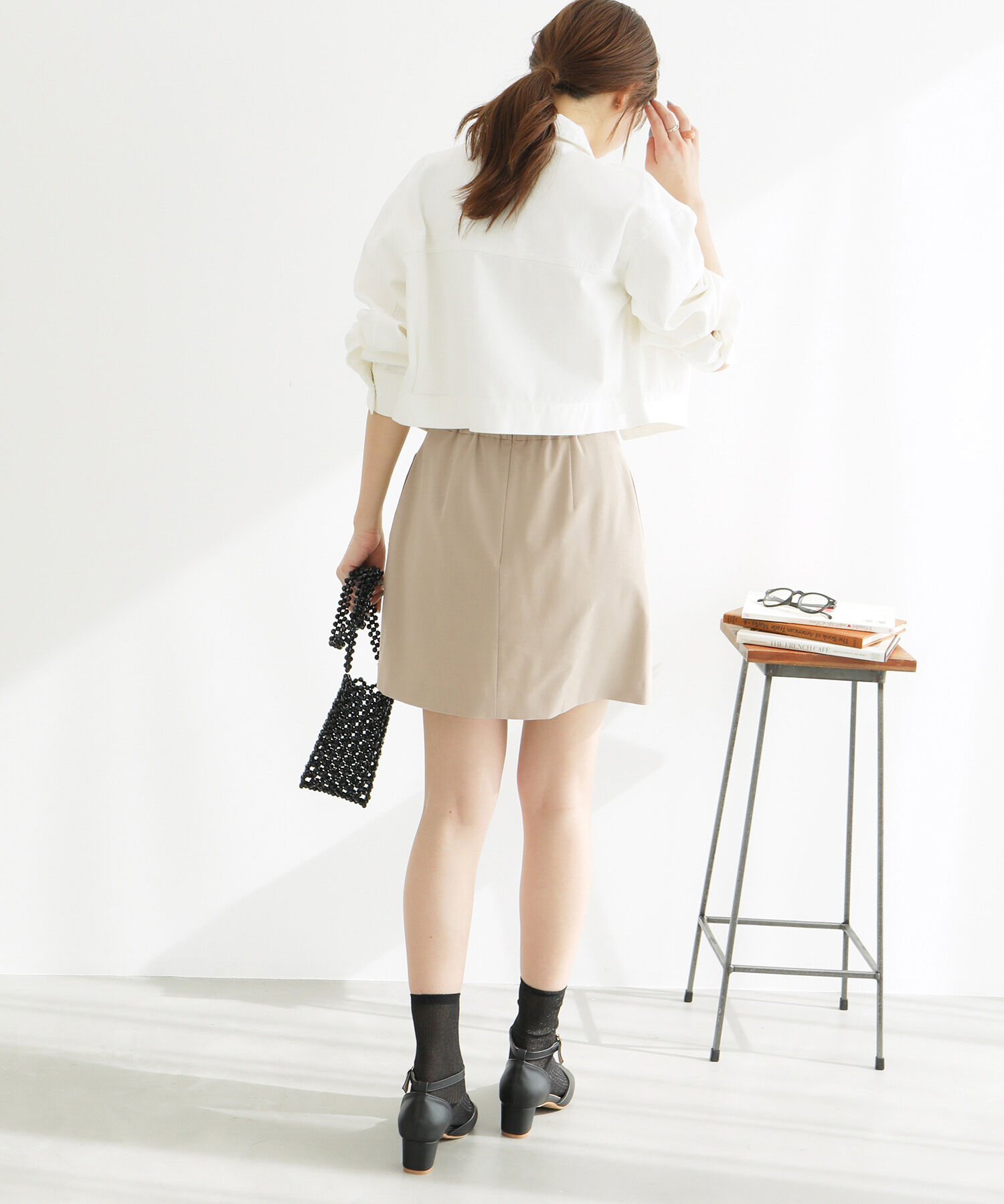 Rope&rsquo;Picnic「ラップ風ミニスカート」|スカート|