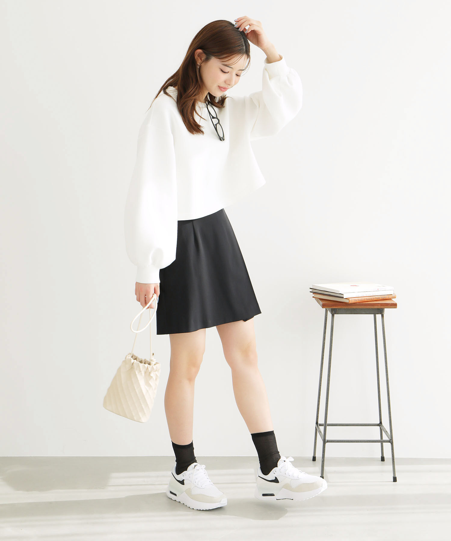 Rope&rsquo;Picnic「ラップ風ミニスカート」|スカート|