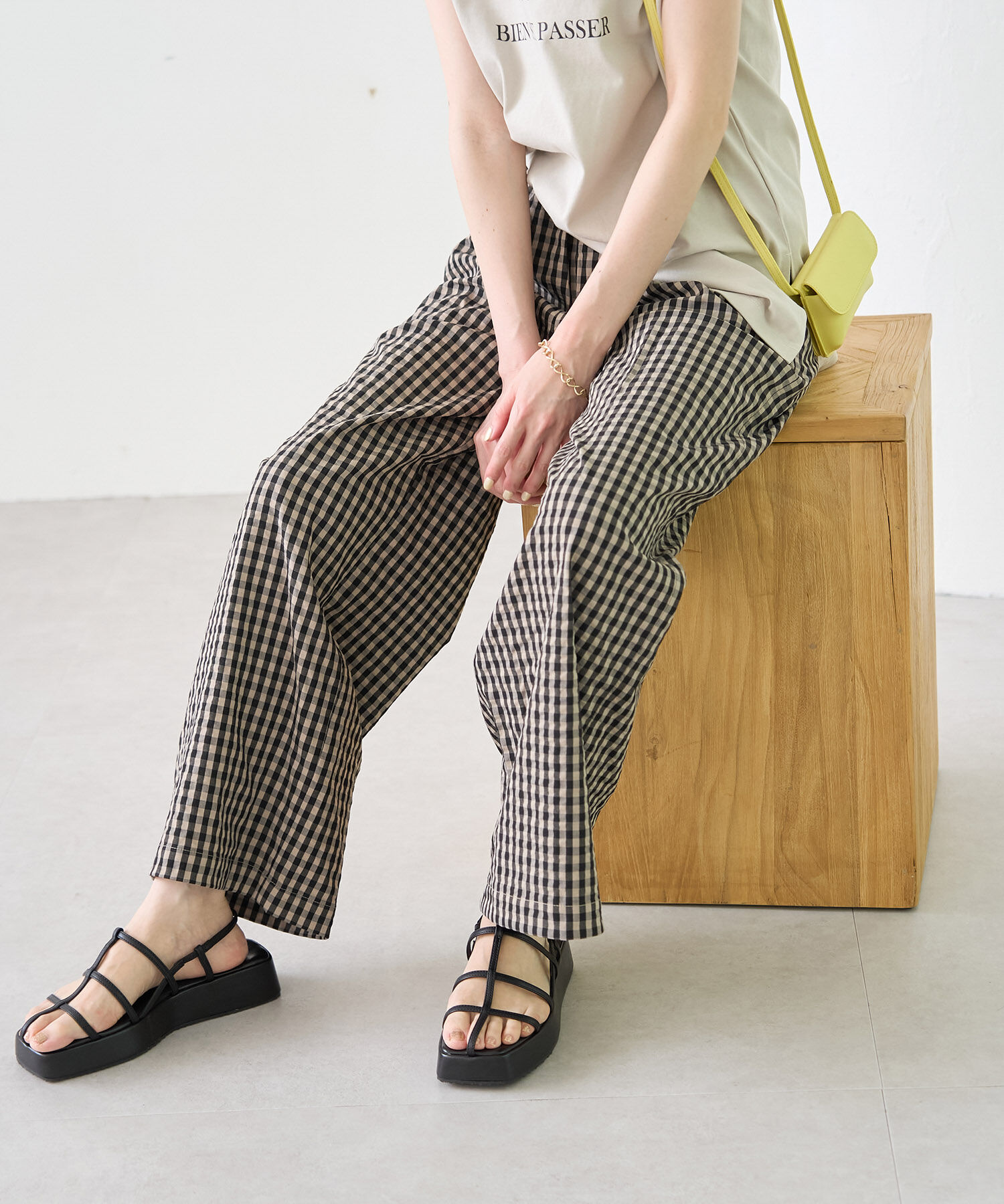 Rope&rsquo;Picnic「新色追加/レーヨンナイロンイージーワイドパンツ」|その他|