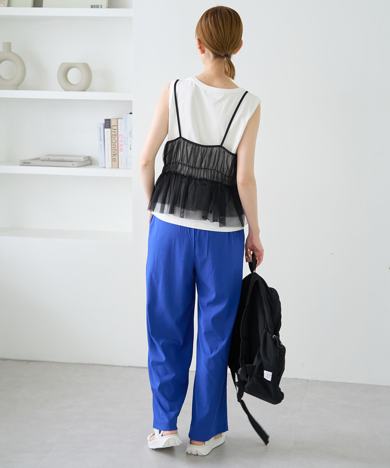 Rope&rsquo;Picnic「新色追加/レーヨンナイロンイージーワイドパンツ」|その他|