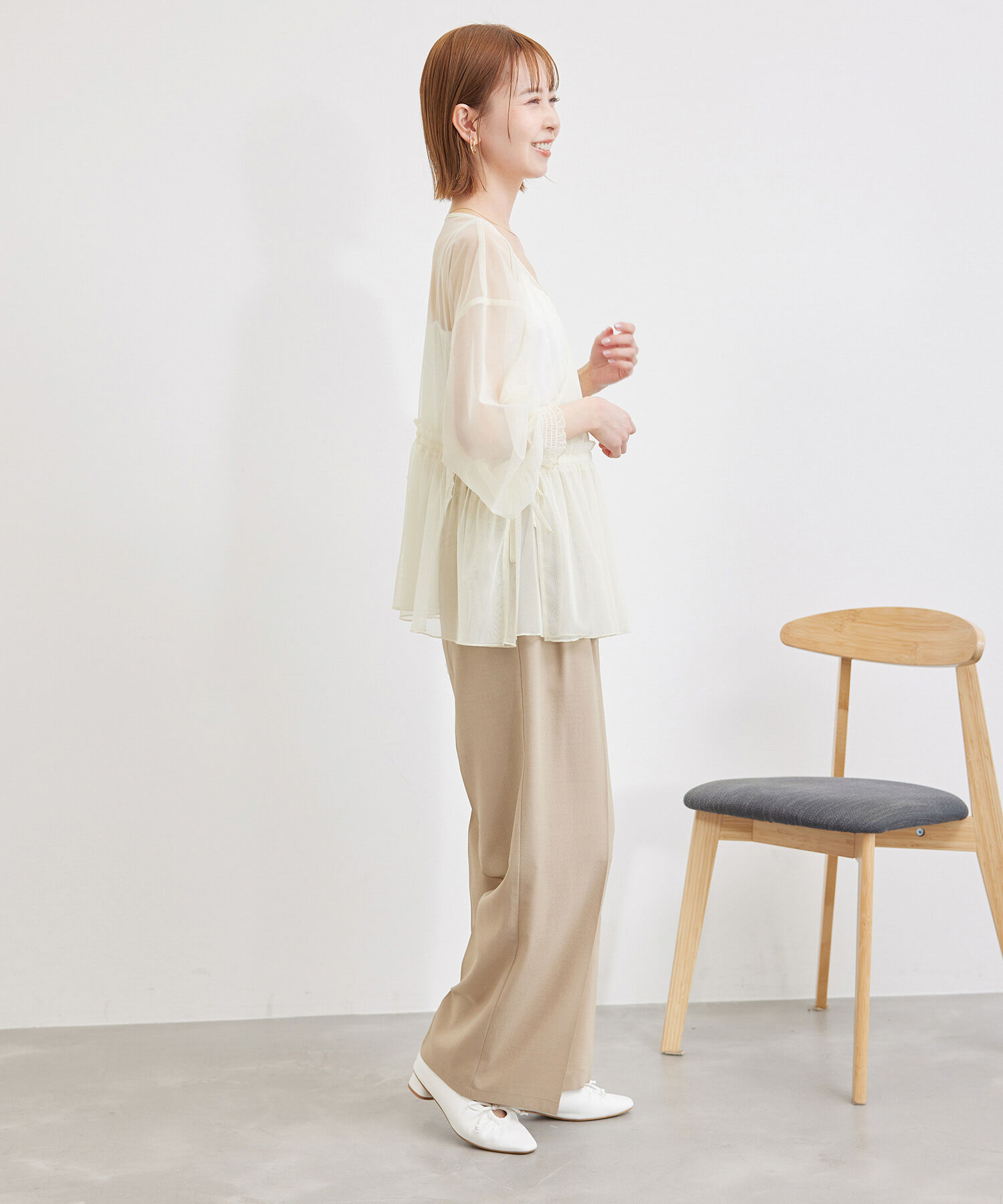 Rope&rsquo;Picnic「チュールカシュクールカーディガン」|カーディガン|