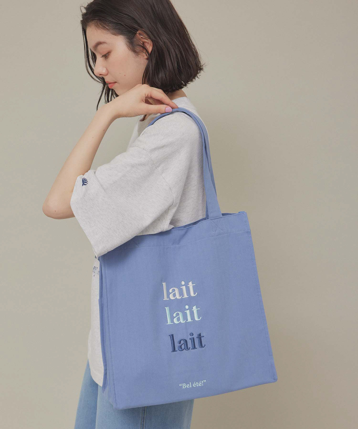 ROPE PICNIC PASSAGE「【一部店舗限定】A4サイズ対応/グラデュオンサックトートバッグ」|トートバッグ|ブルー(44)