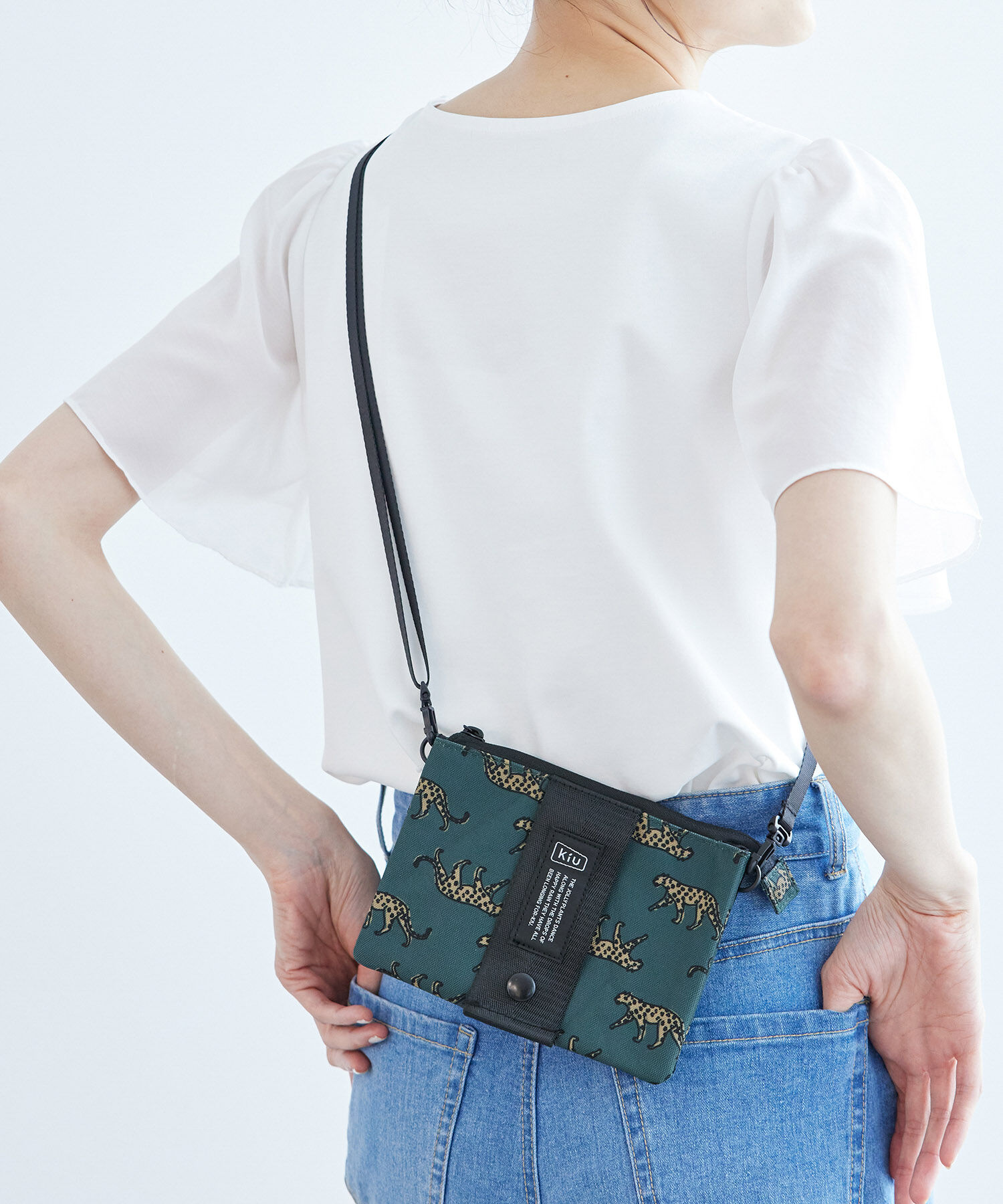 ROPE PICNIC PASSAGE「【KiU/キウ】撥水加工/エチケットポーチ」|ショルダー・メッセンジャー|グリーン(30)